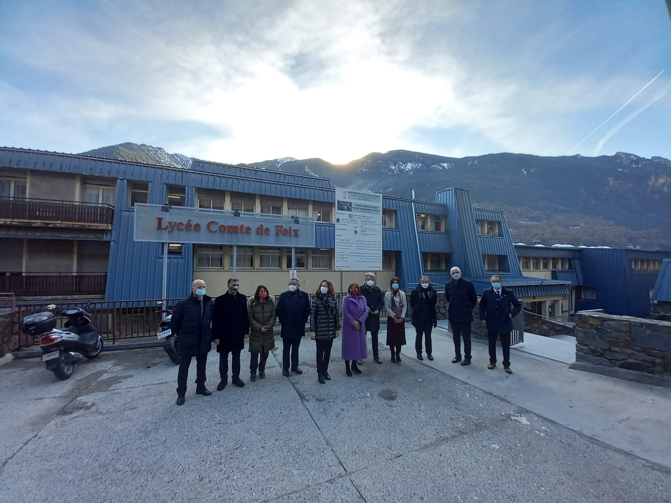 La calefacció sostenible de FEDA Ecoterm arriba al Lycée Comte de Foix