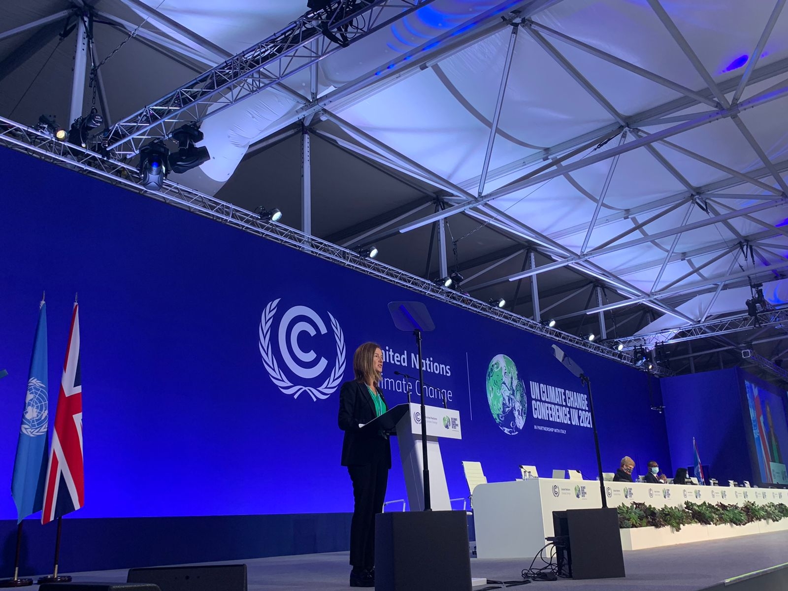 Calvó exposa la tasca d’Andorra en la lluita contra el canvi climàtic i apel·la al compliment global dels compromisos internacionals