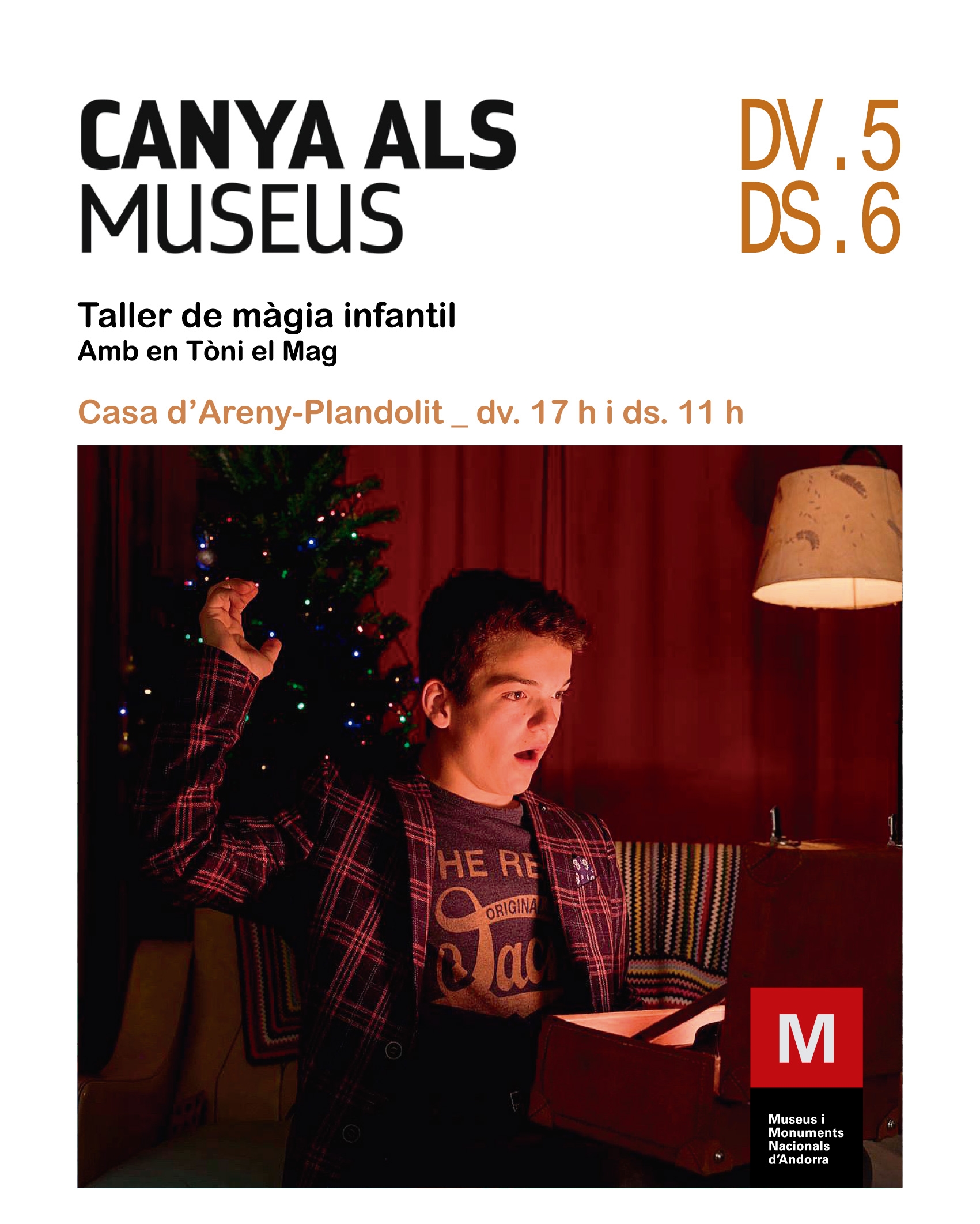 Places exhaurides per a l’activitat pel taller infantil ‘Com ser un bon mag’ en el marc l’exposició Abracadabra