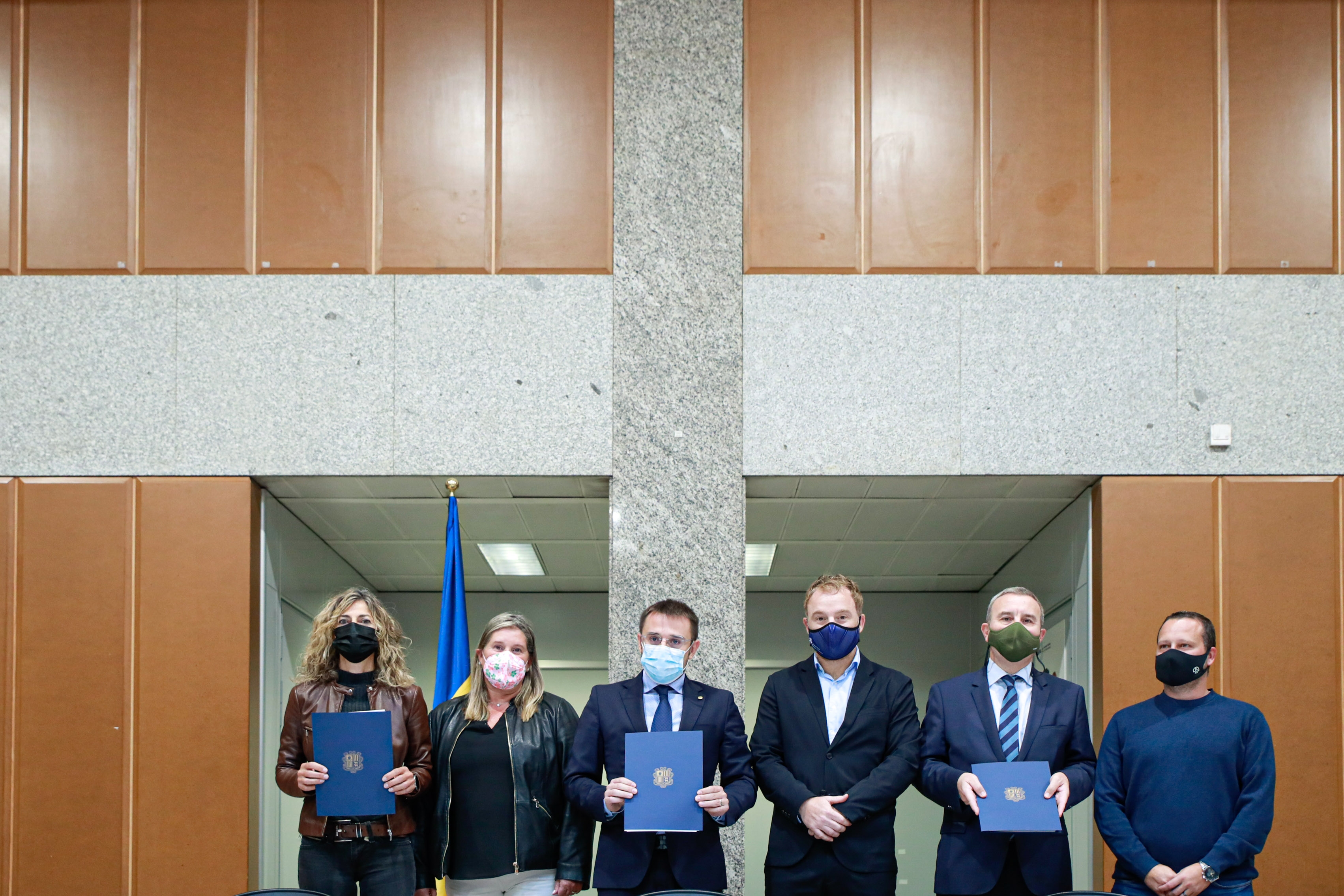 Conveni entre Protecció Civil, l’UHA i Autèntics Hotels per col·laborar en l’allotjament de persones afectades per situacions d’emergència