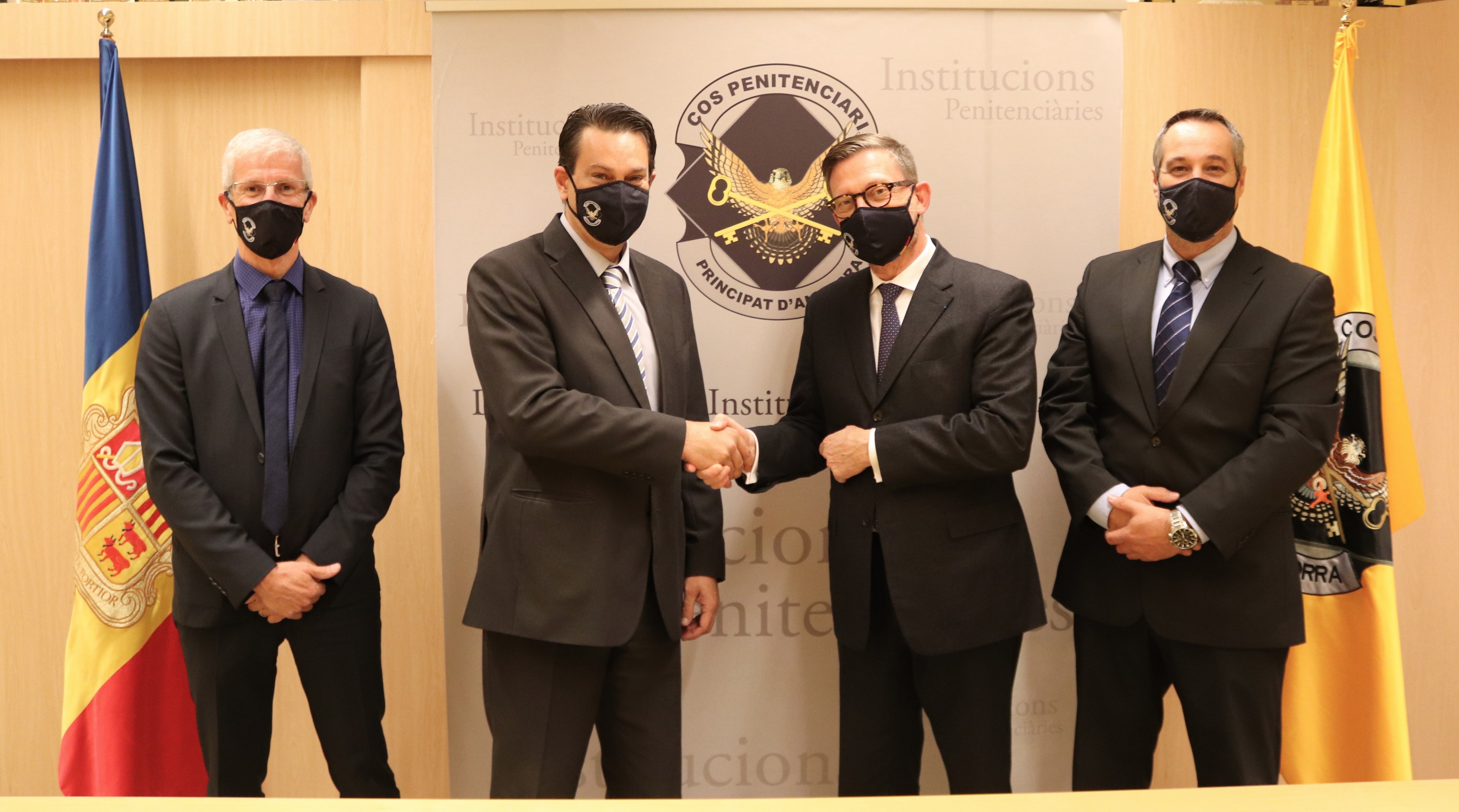 La Direcció Interregional dels Serveis Penitenciaris de Tolosa i del Departament d'Institucions Penitenciàries impulsen una col·laboració en matèria de metodologia i formació