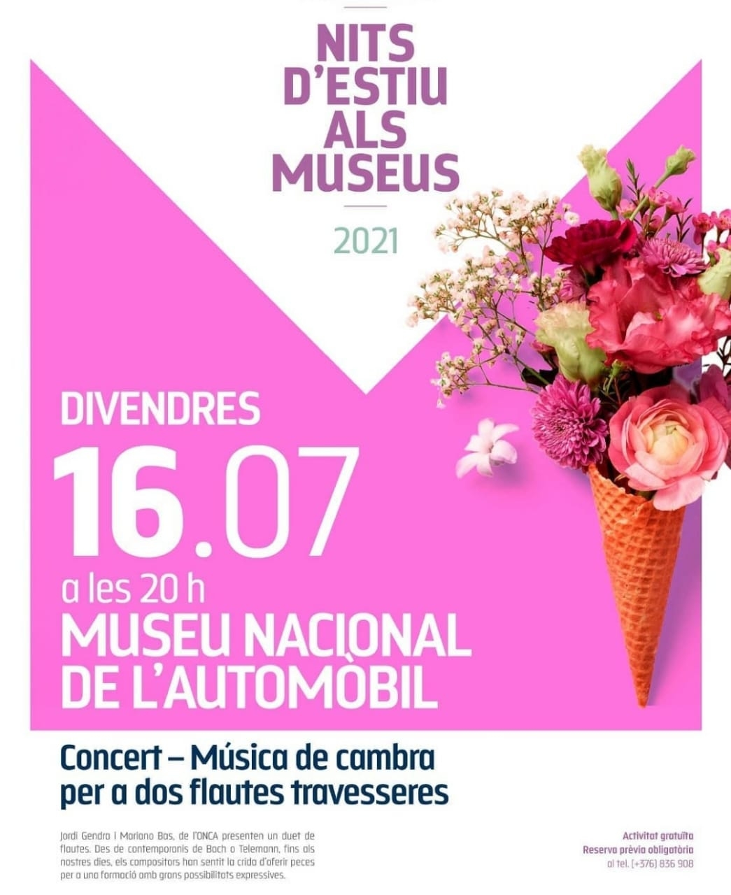 Música de cambra per a dos flautes travesseres, entre joies del patrimoni automobilístic