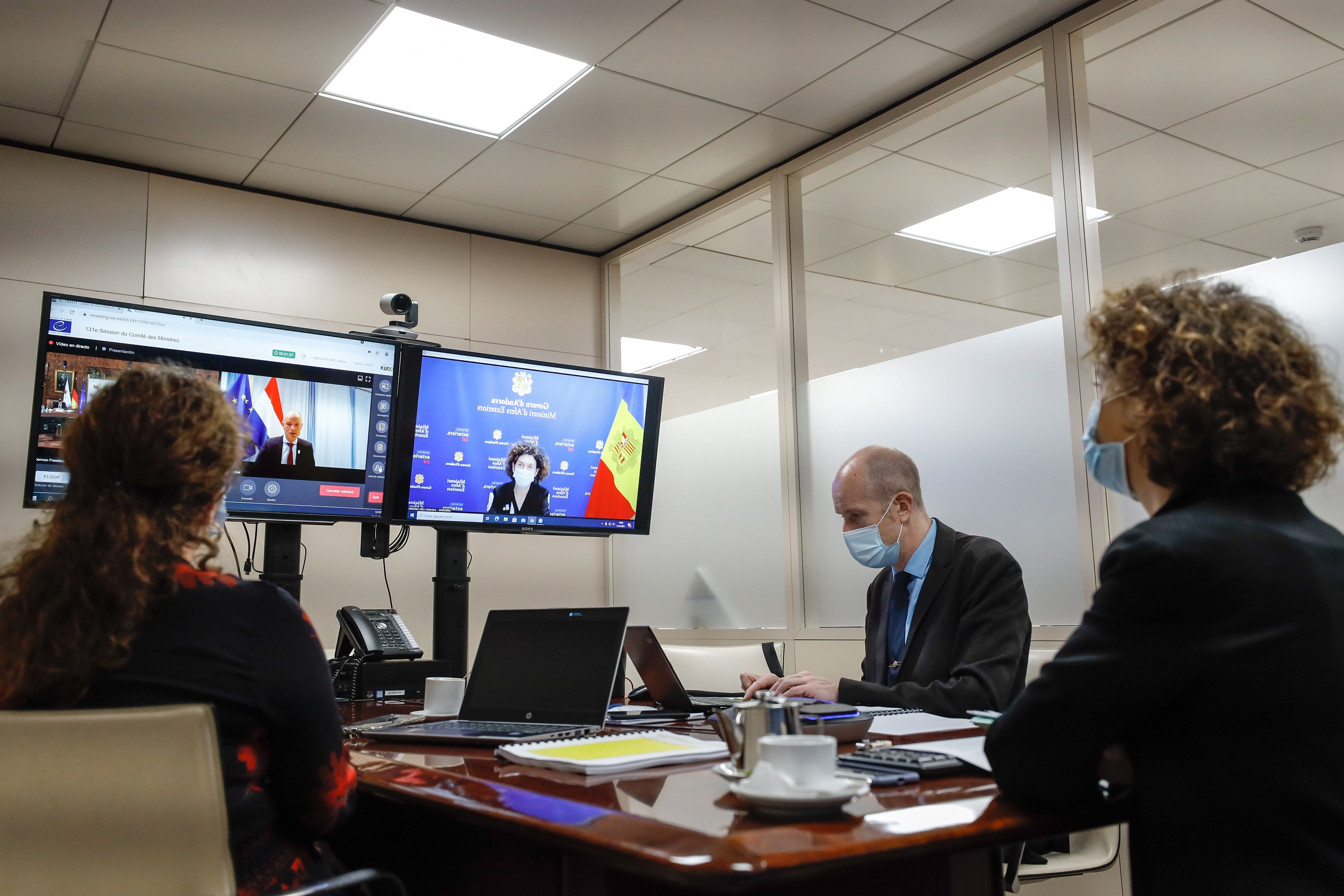 Ubach participa en la 130a sessió del Comitè de ministres del Consell d’Europa