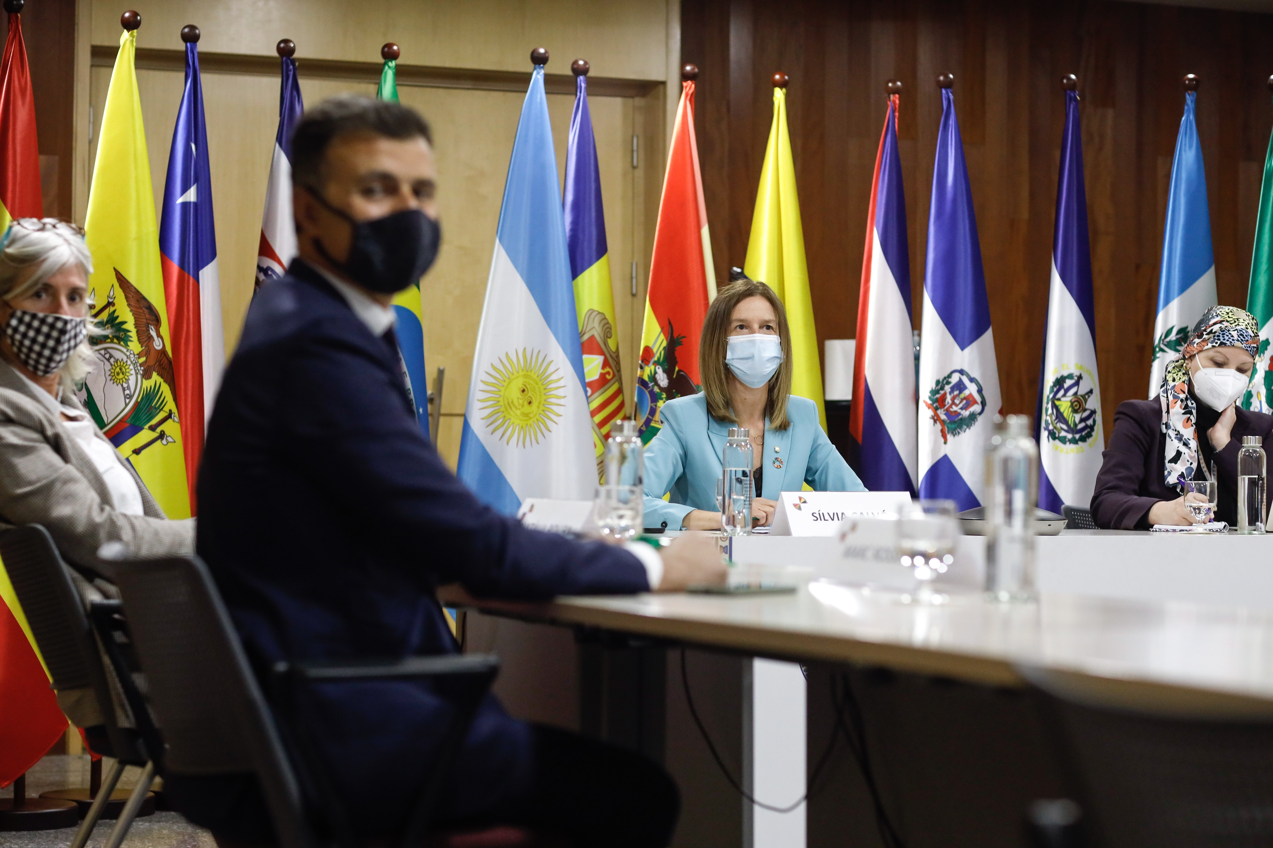 Calvó destaca la recuperació de l’agenda mediambiental iberoamericana i afirma que la sortida de la situació actual ha d’anar de la mà d’una transició verda