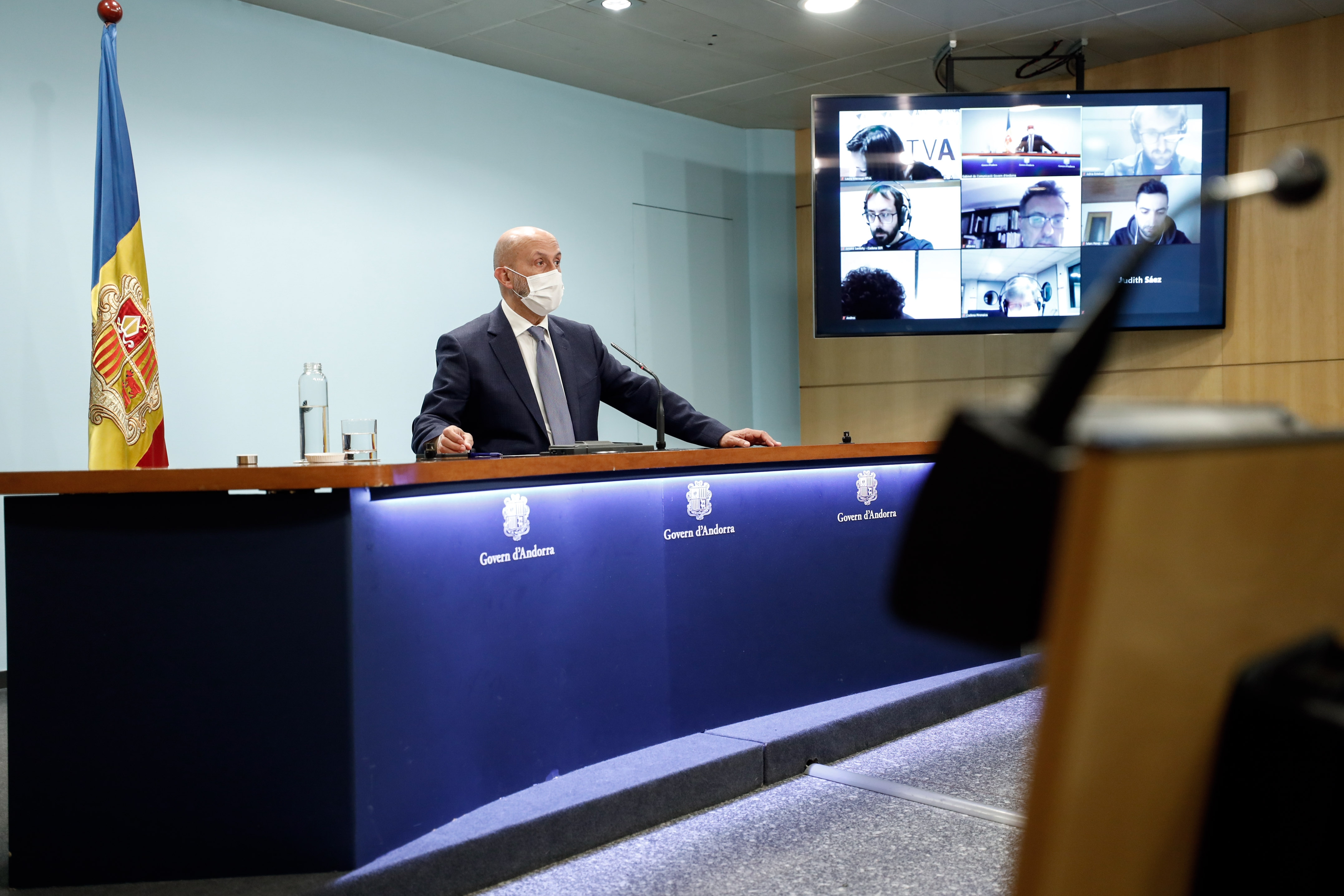 Durant la jornada d’ahir es van administrar 1.299 vacunes contra la COVID-19, el nombre més alt des de l’inici de la campanya