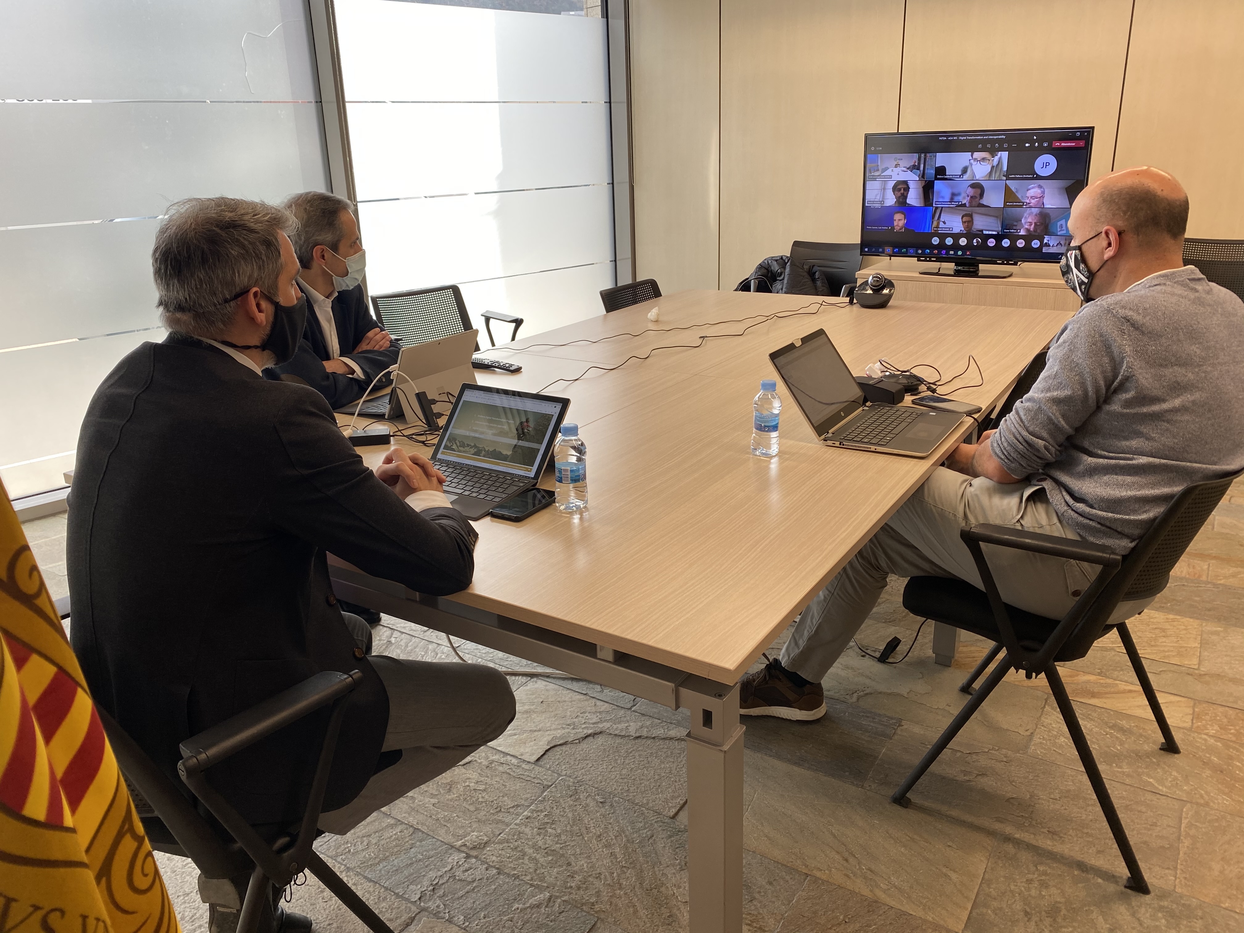 Andorra treballa el full de ruta digital amb la e-Governance Academy d’Estònia
