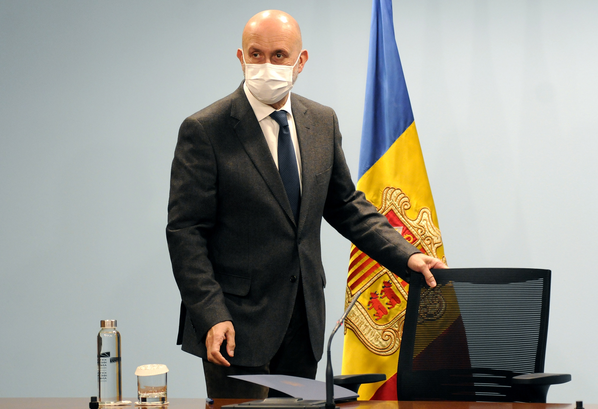 Martínez Benazet aprecia una lleu estabilització dels casos de coronavirus SARS-CoV-2