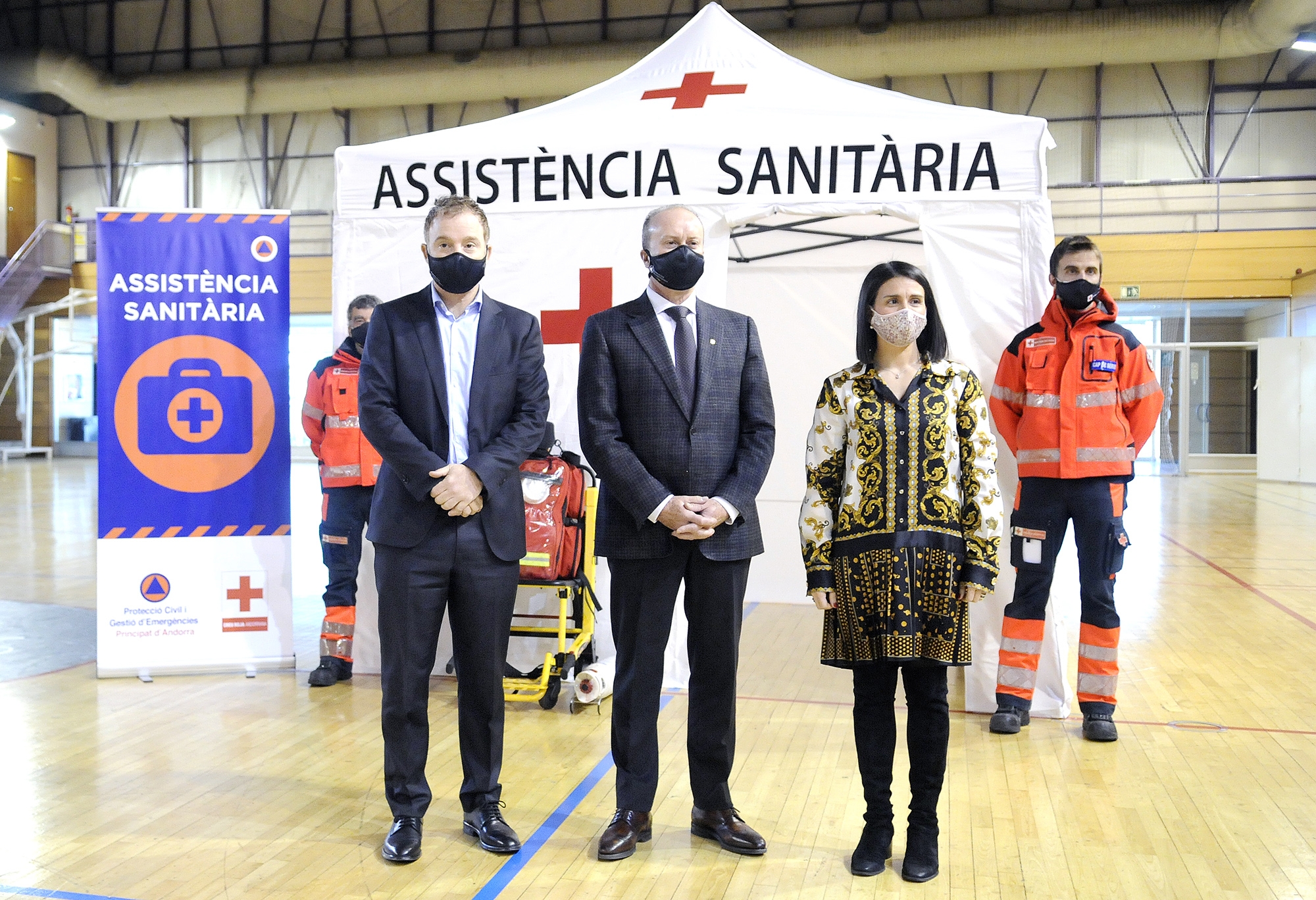 Govern i Encamp signen un conveni per disposar d’un alberg provisional per allotjar temporalment persones afectades per emergències sanitàries