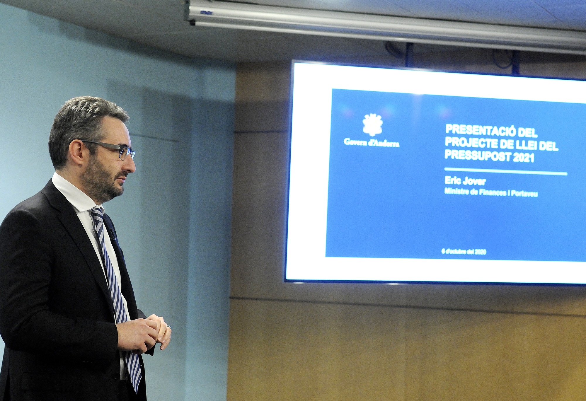 El pressupost per al 2021 incrementa les partides de Salut i Afers Socials relacionades amb la COVID-19 i la d’Economia i Empresa per la partides destinades al Tribunal de l’arbitratge i al Bus Jove