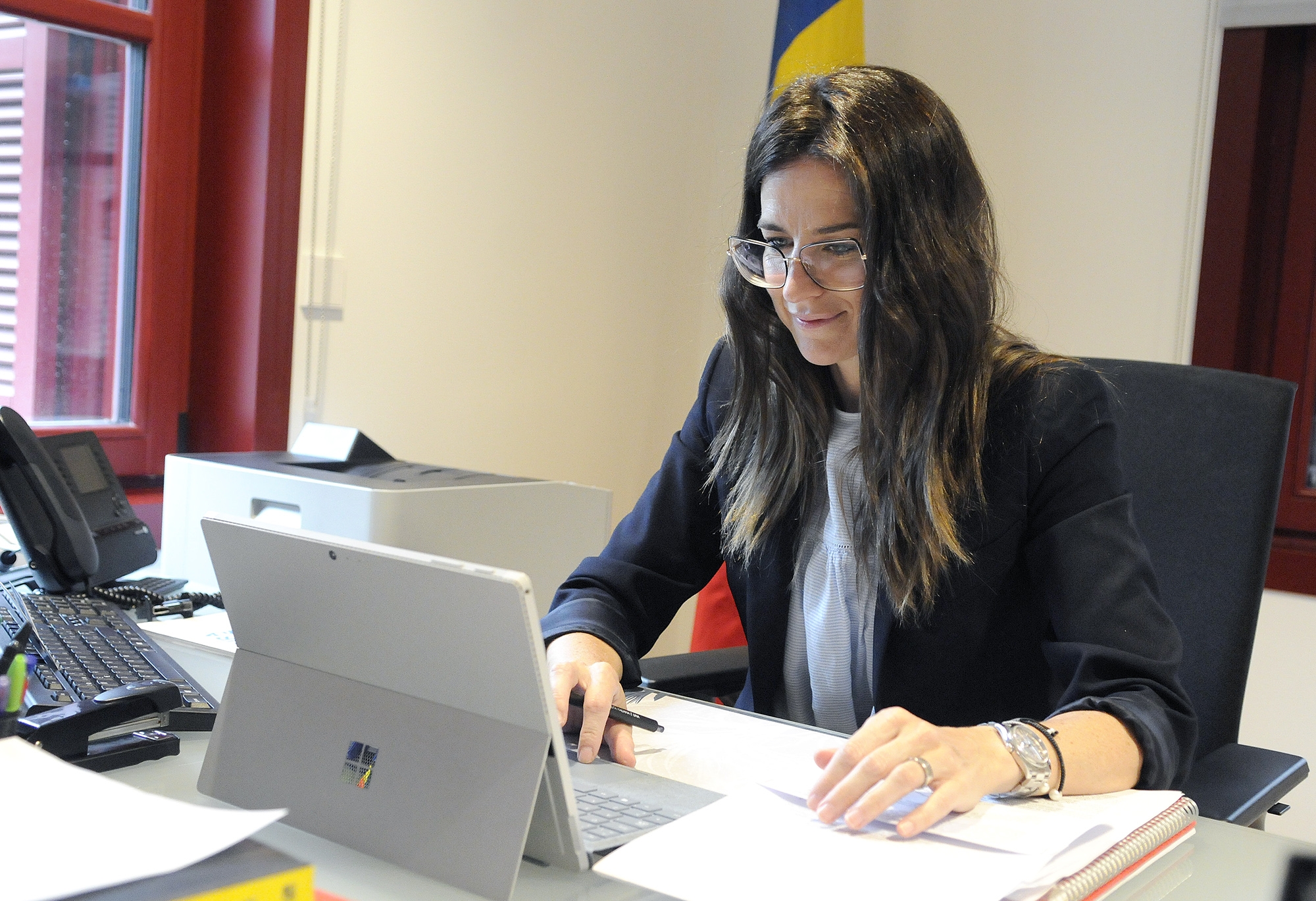 Riva i Ubach refermen el compromís d’Andorra per liderar la candidatura transnacional per a la UNESCO sobre els testimonis materials de la construcció del Coprincipat d'Andorra