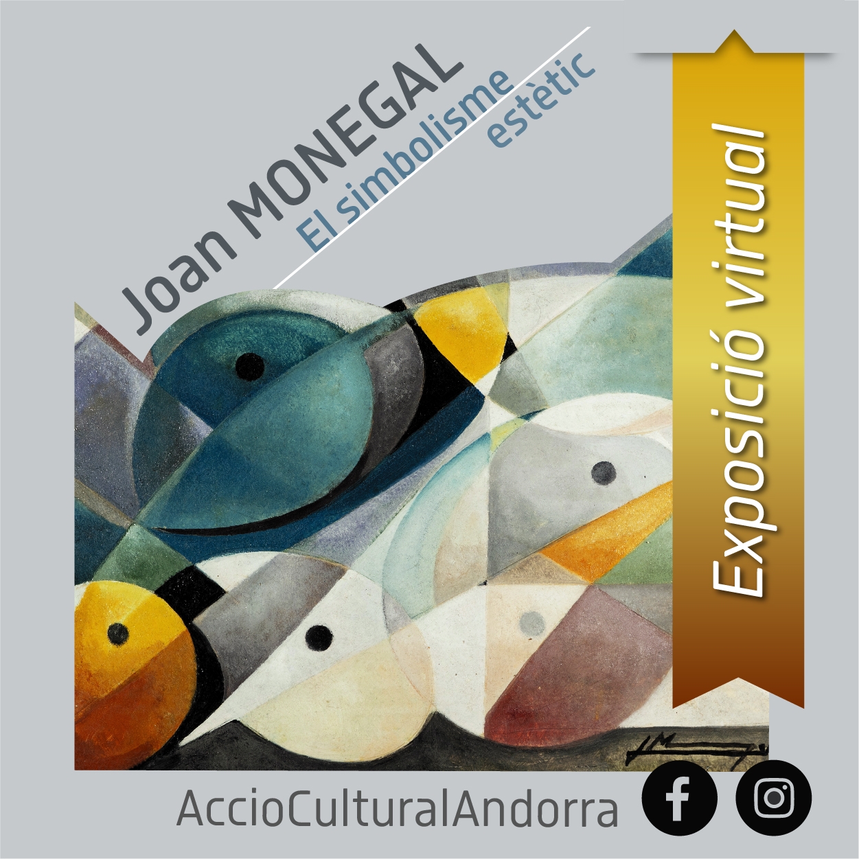 El Ministeri de Cultura inaugura l’exposició virtual ‘Joan Monegal. El simbolisme estètic’