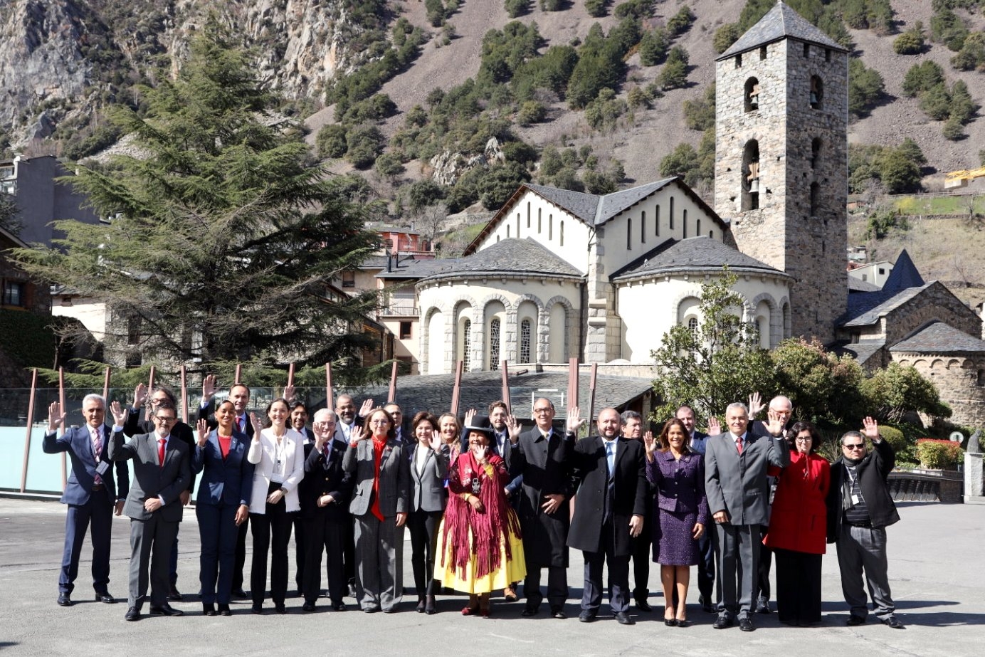 Xavier Espot, Verònica Canals i Rebeca Grynspan inauguren la XII Reunió Iberoamericana de Ministres de Turisme a Andorra
