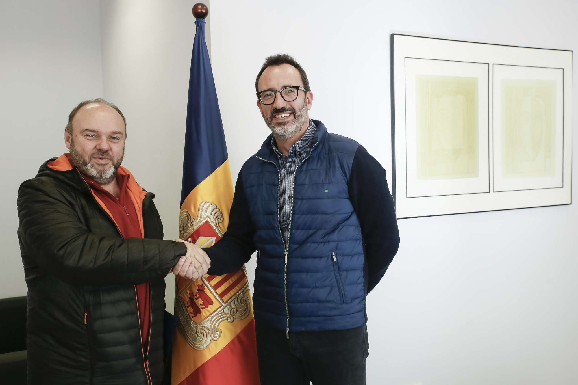 Filloy es troba amb la Unió Sindical d’Andorra per avançar en la proposta de mesures per respondre a la problemàtica dels lloguers