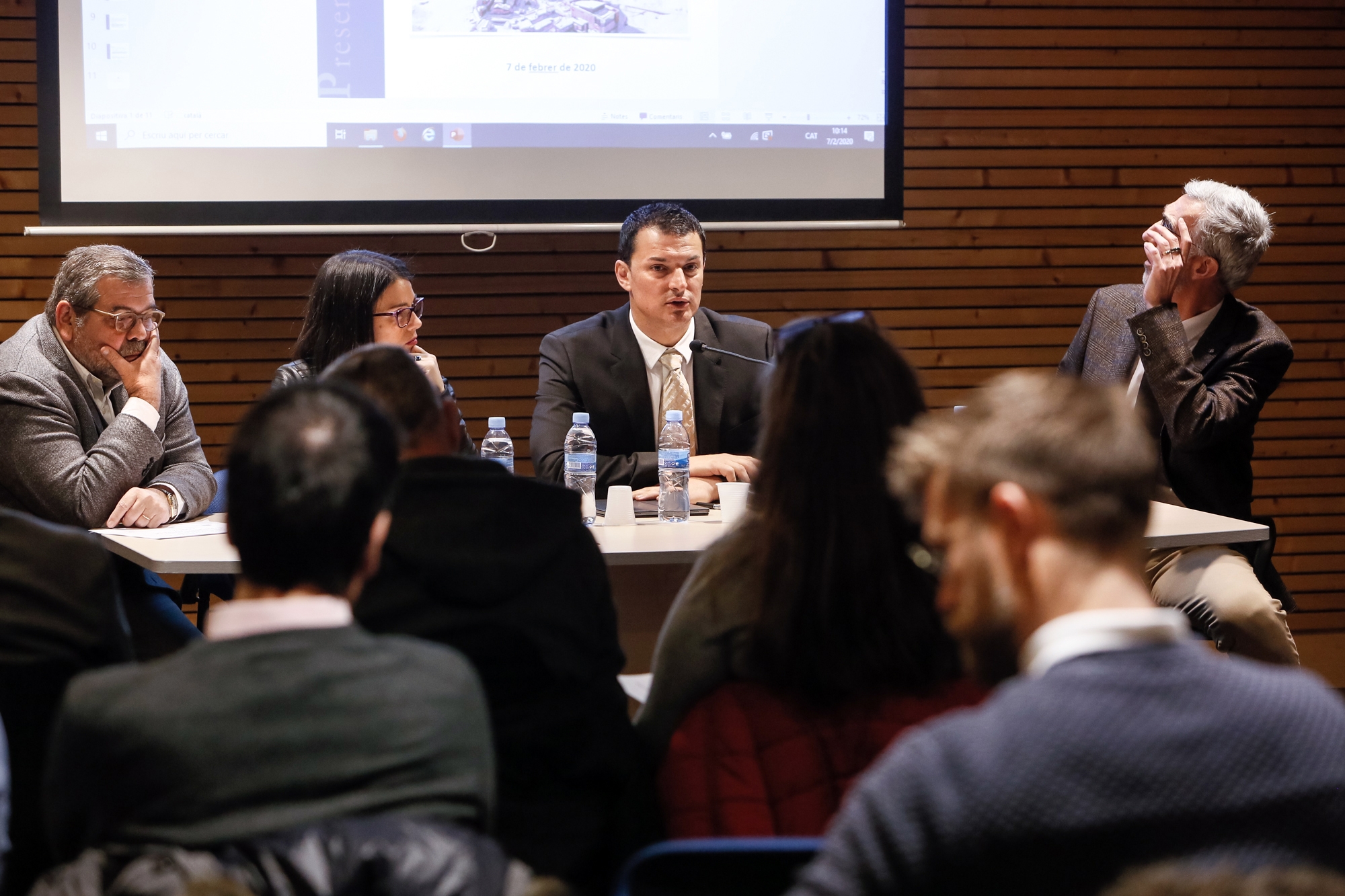 Gallardo es reuneix amb el comú d’Encamp i els agents socioeconòmics del Pas de la Casa per avançar conjuntament en la dinamització de la vila