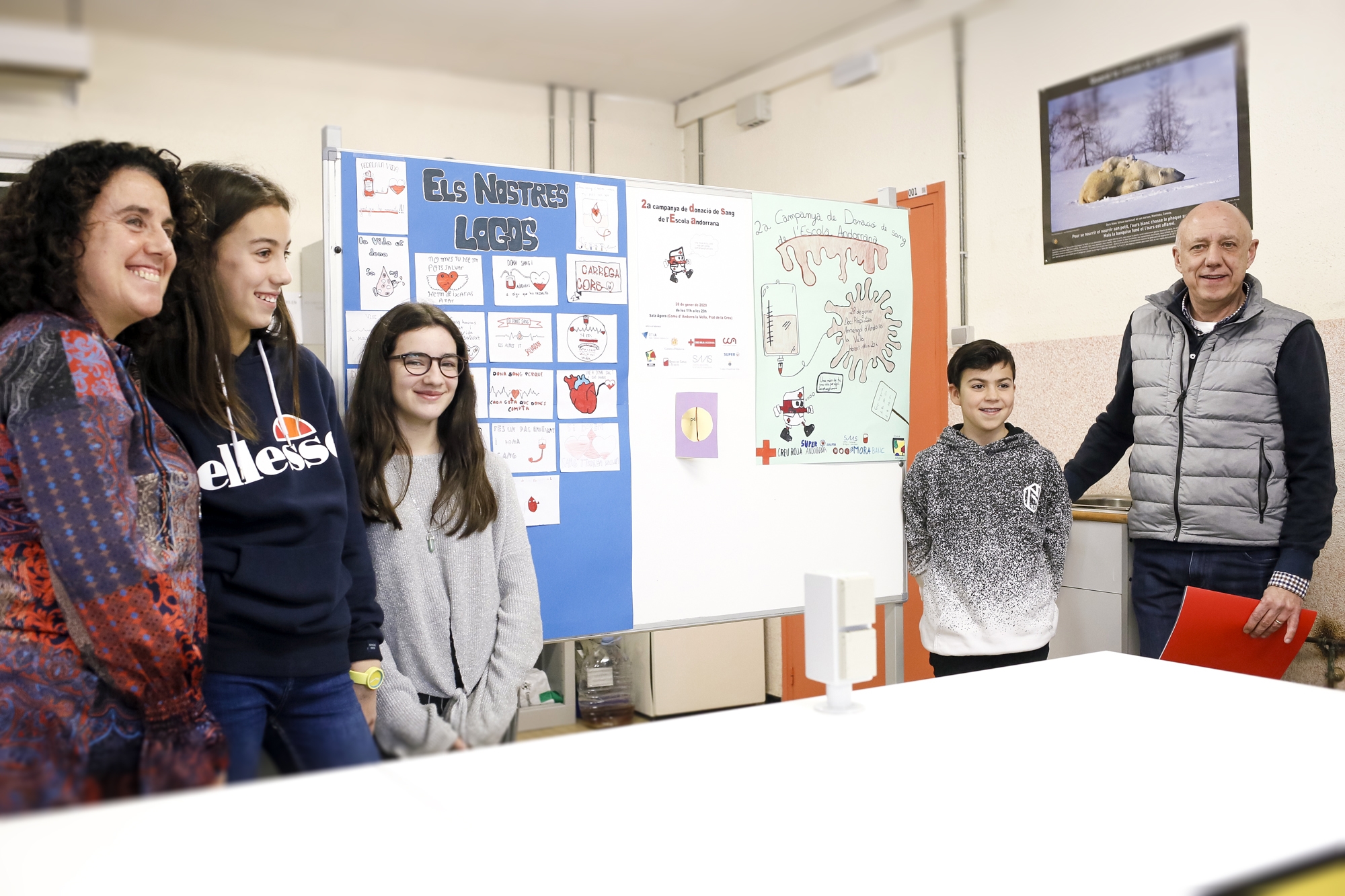 L’Escola Andorrana de segona ensenyança impulsa una nova campanya de donació sang el 28 de gener