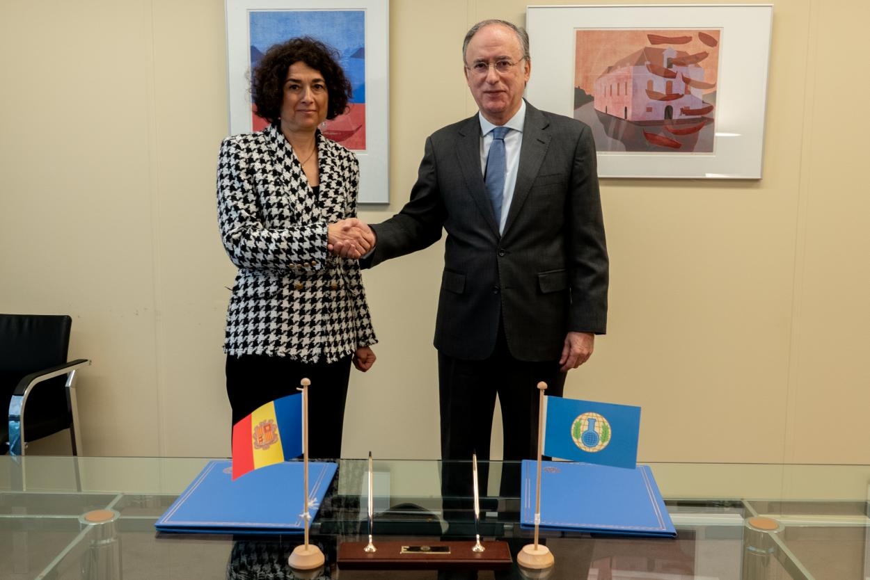 L’ambaixadora Esther Rabasa referma a la Haia el compromís d’Andorra amb els programes de cooperació internacional