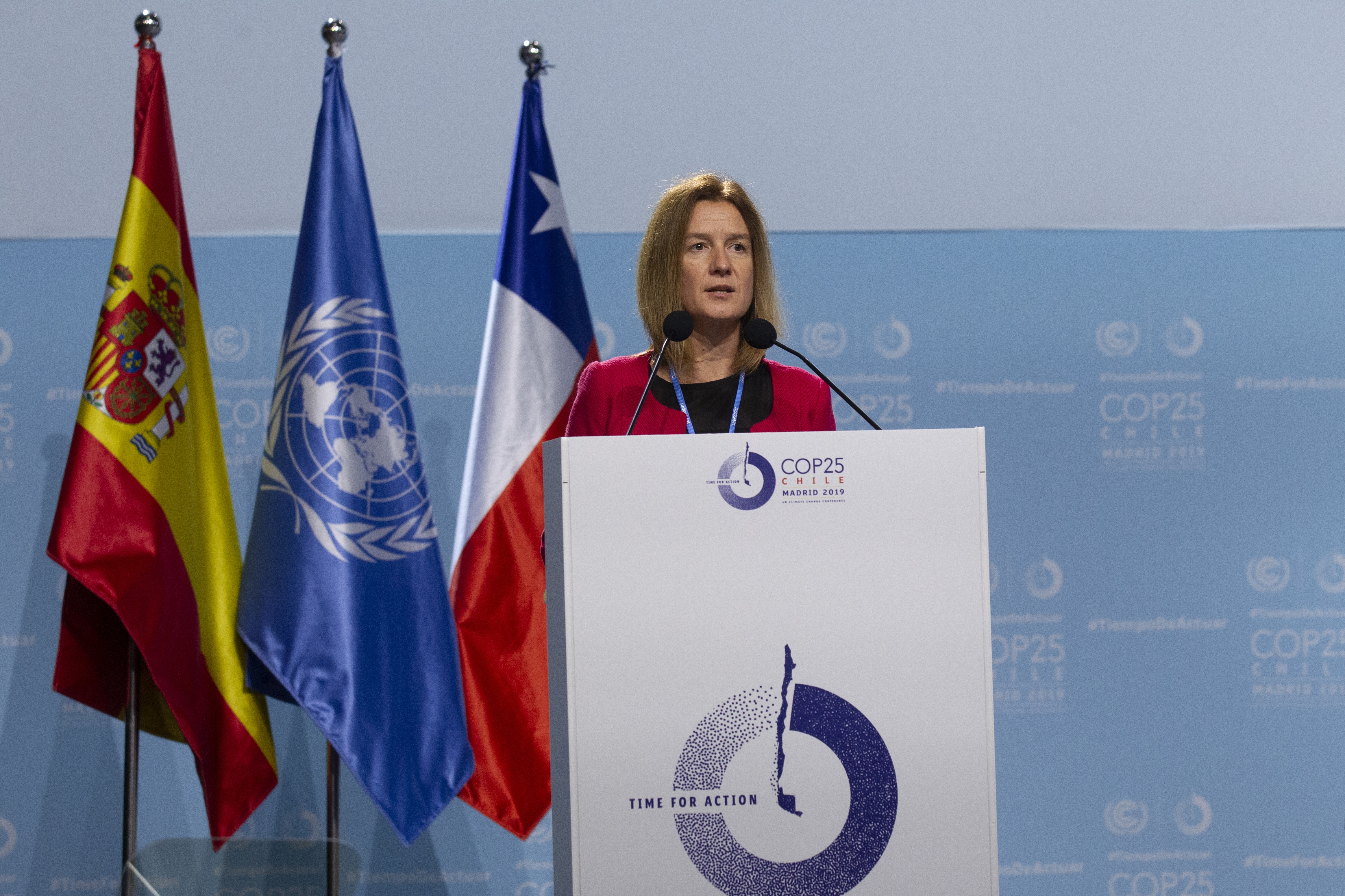 Calvó destaca l’aposta d’Andorra per aconseguir la neutralitat climàtica, durant la participació en la COP25
