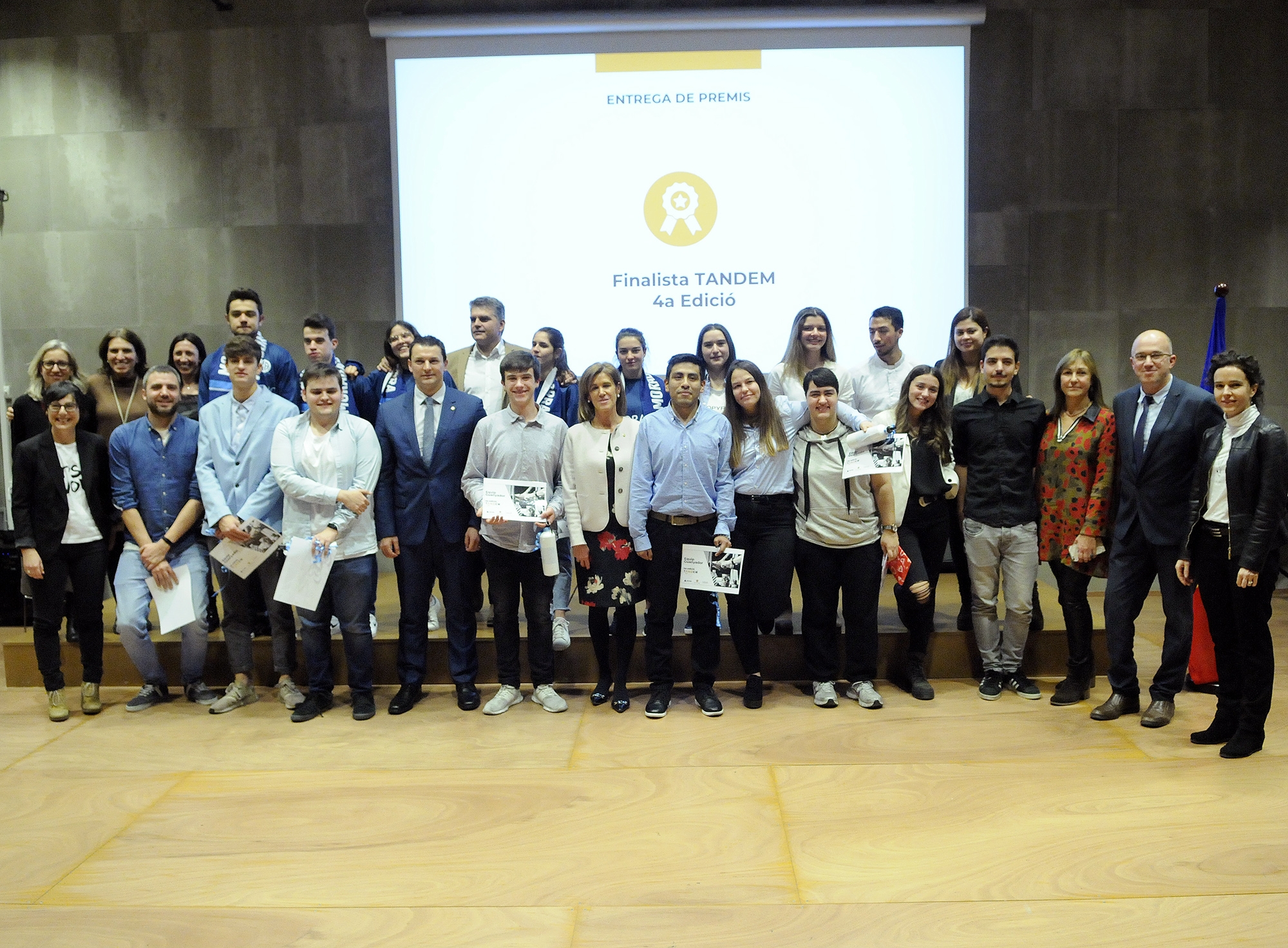 La quarta edició del Tàndem premia un projecte d’impuls de col·laboració amb Unicef