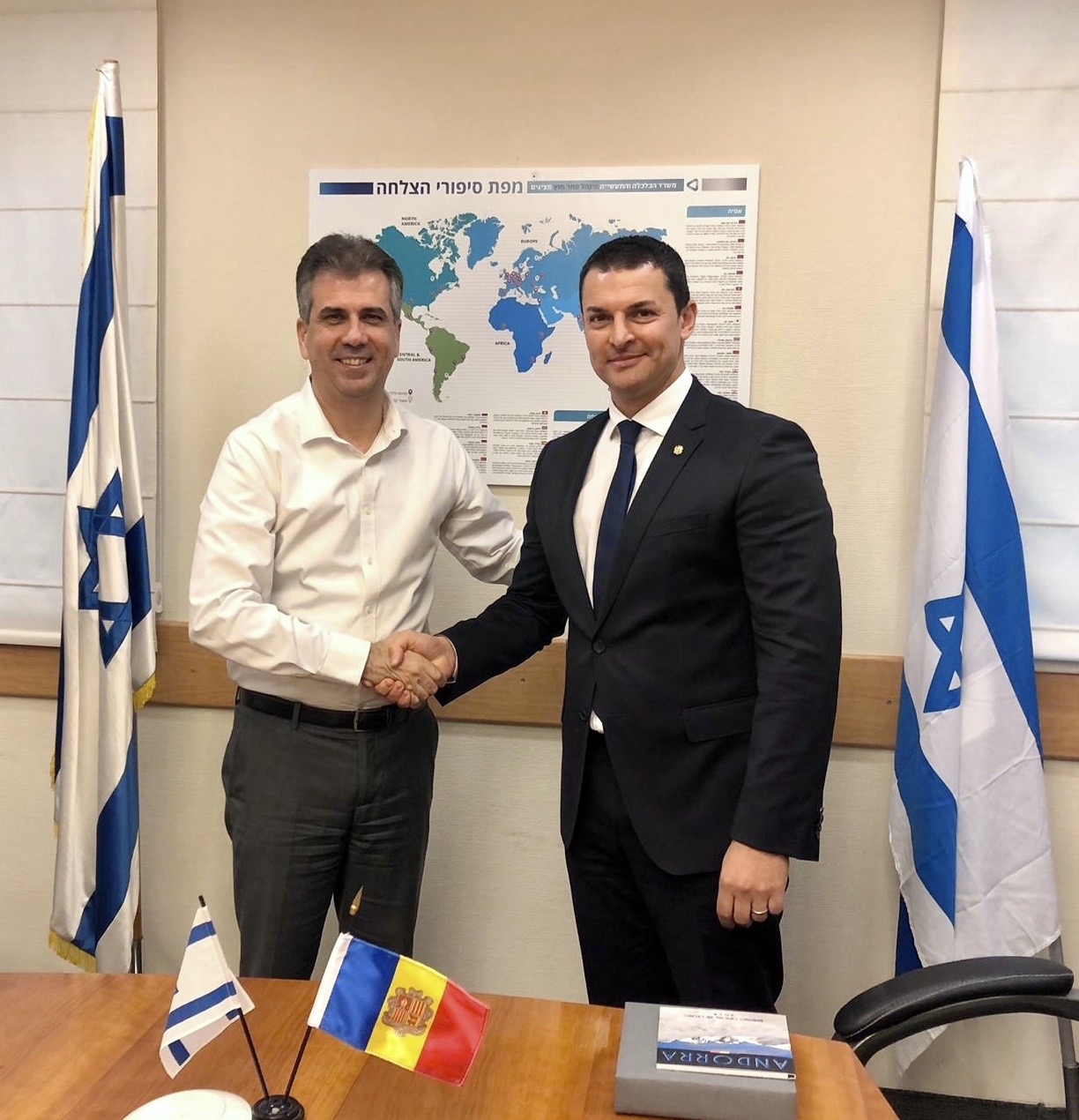 Tret de sortida a la negociació de la signatura d’un CDI entre Andorra i Israel