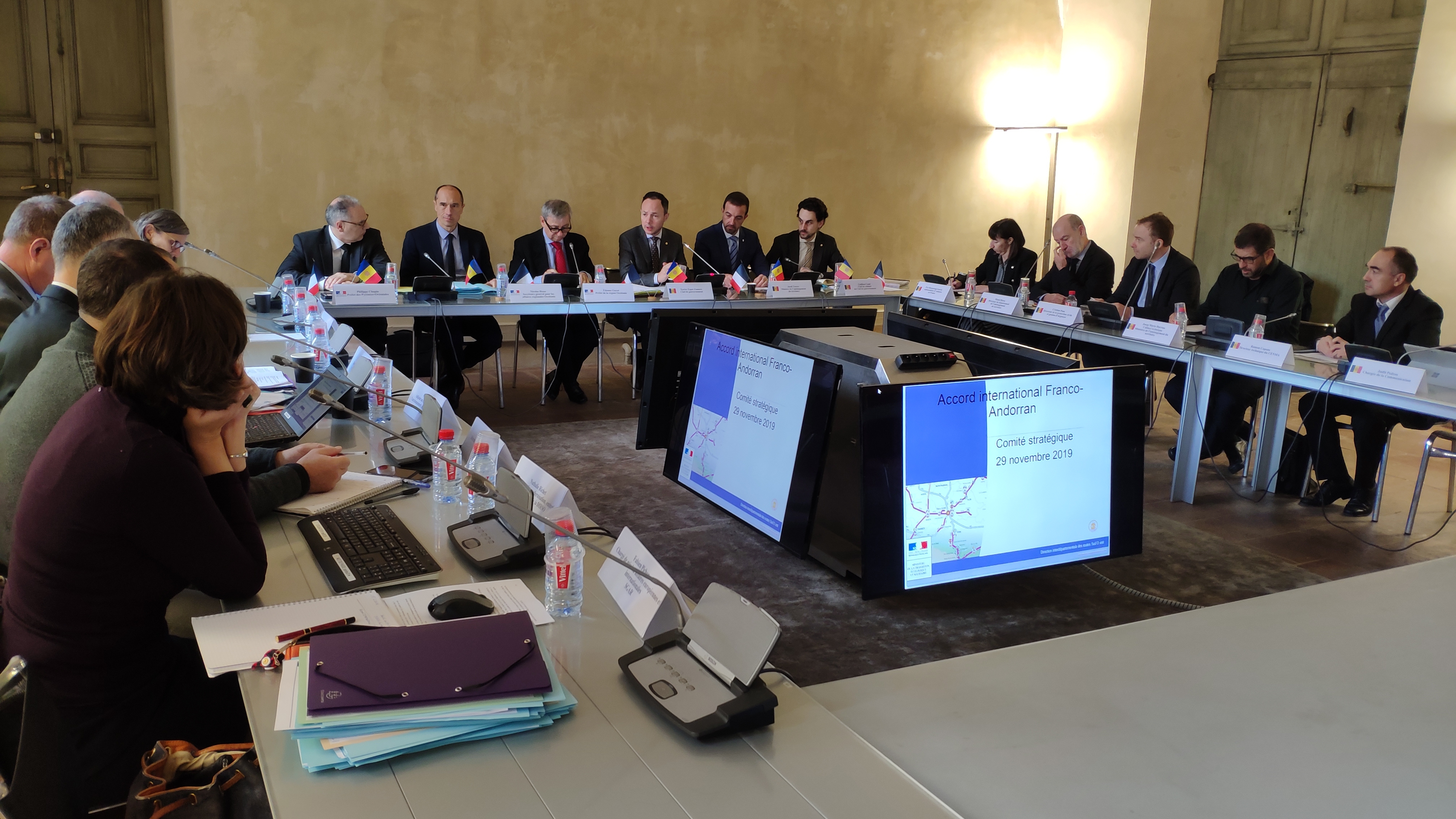 Andorra i França repassen els avenços fets en els accessos rodats al Principat en la reunió del Comitè de Pilotatge a Tolosa