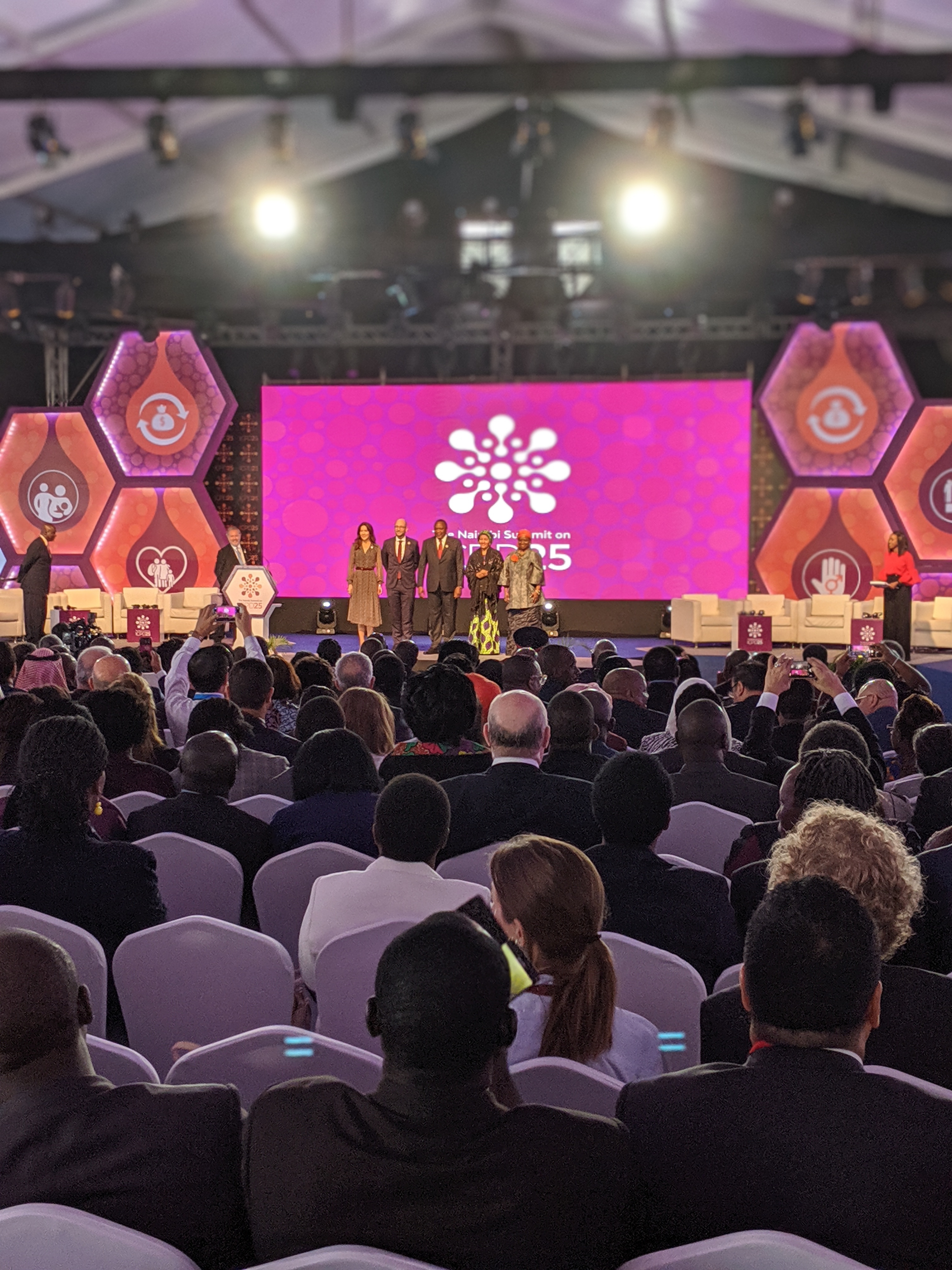 Filloy participa en la Cimera de la CIPD25 de Nairobi
