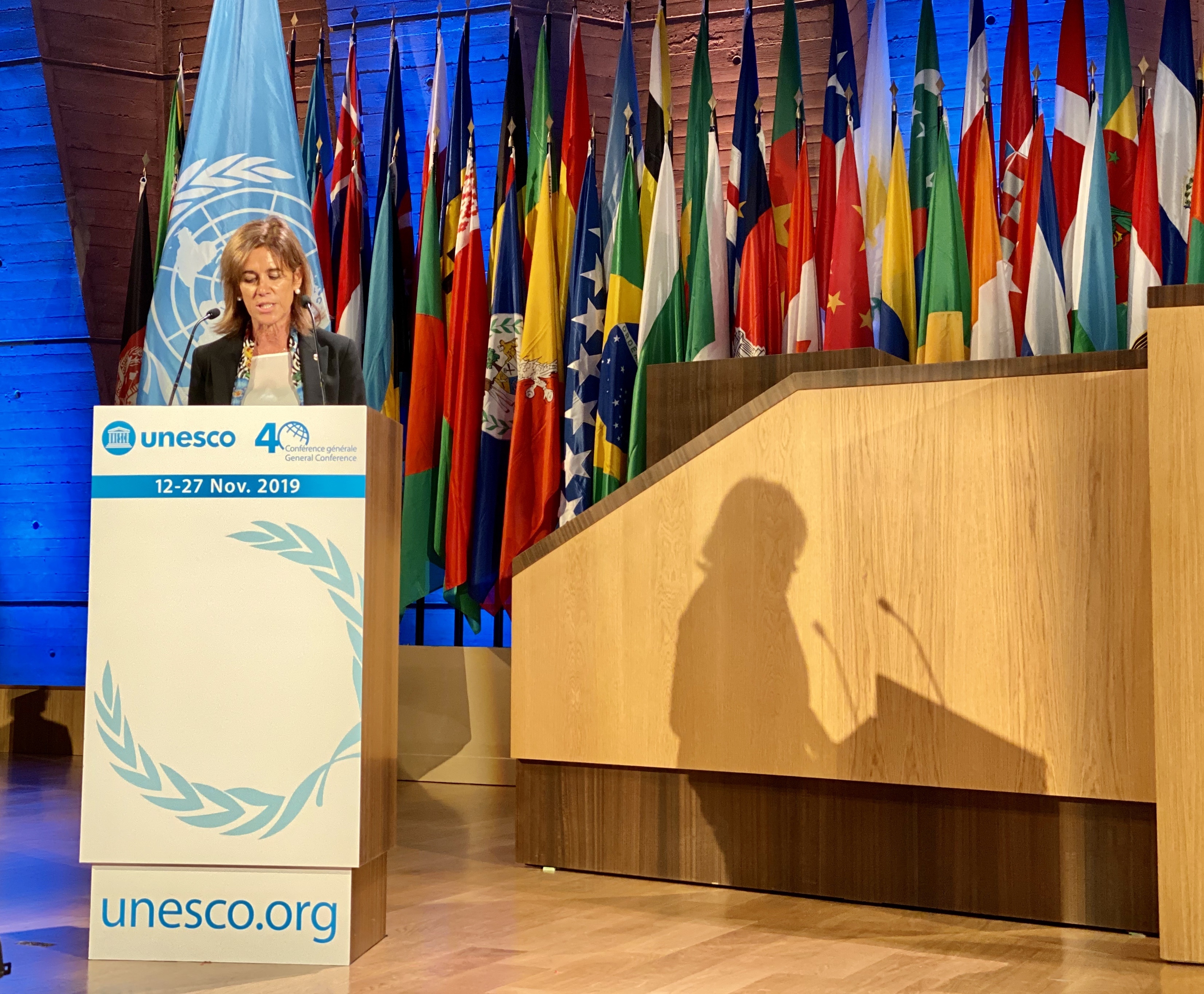 Vilarrubla reafirma el compromís d’Andorra amb l’Agenda 2030 al Debat de la 40a conferència general de la UNESCO