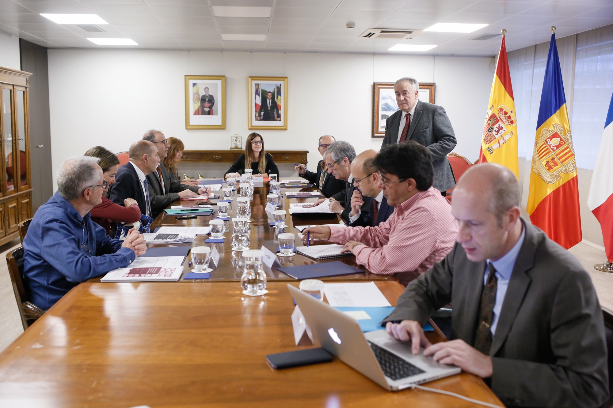 França i Espanya validen el lideratge d’Andorra per a la candidatura transnacional per a la UNESCO sobre els testimonis materials de la construcció del Coprincipat d'Andorra