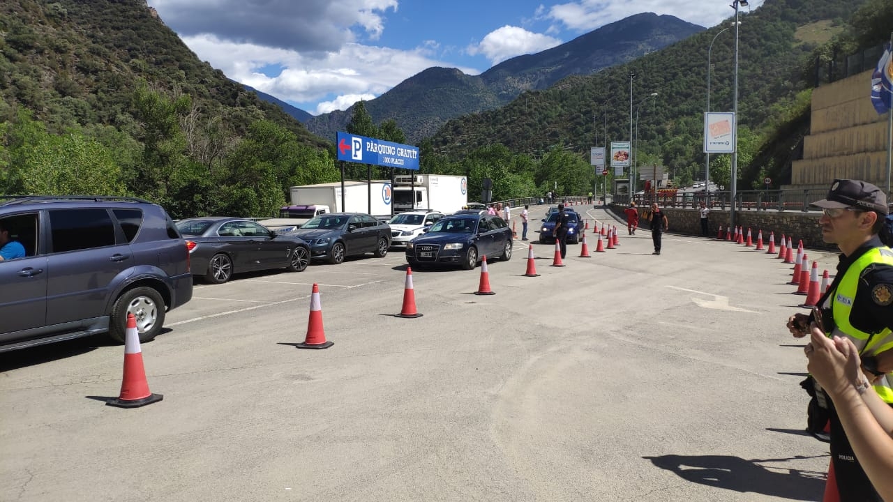 Es restableix el trànsit de vehicles lleugers a la CG1 en els dos sentits de la marxa