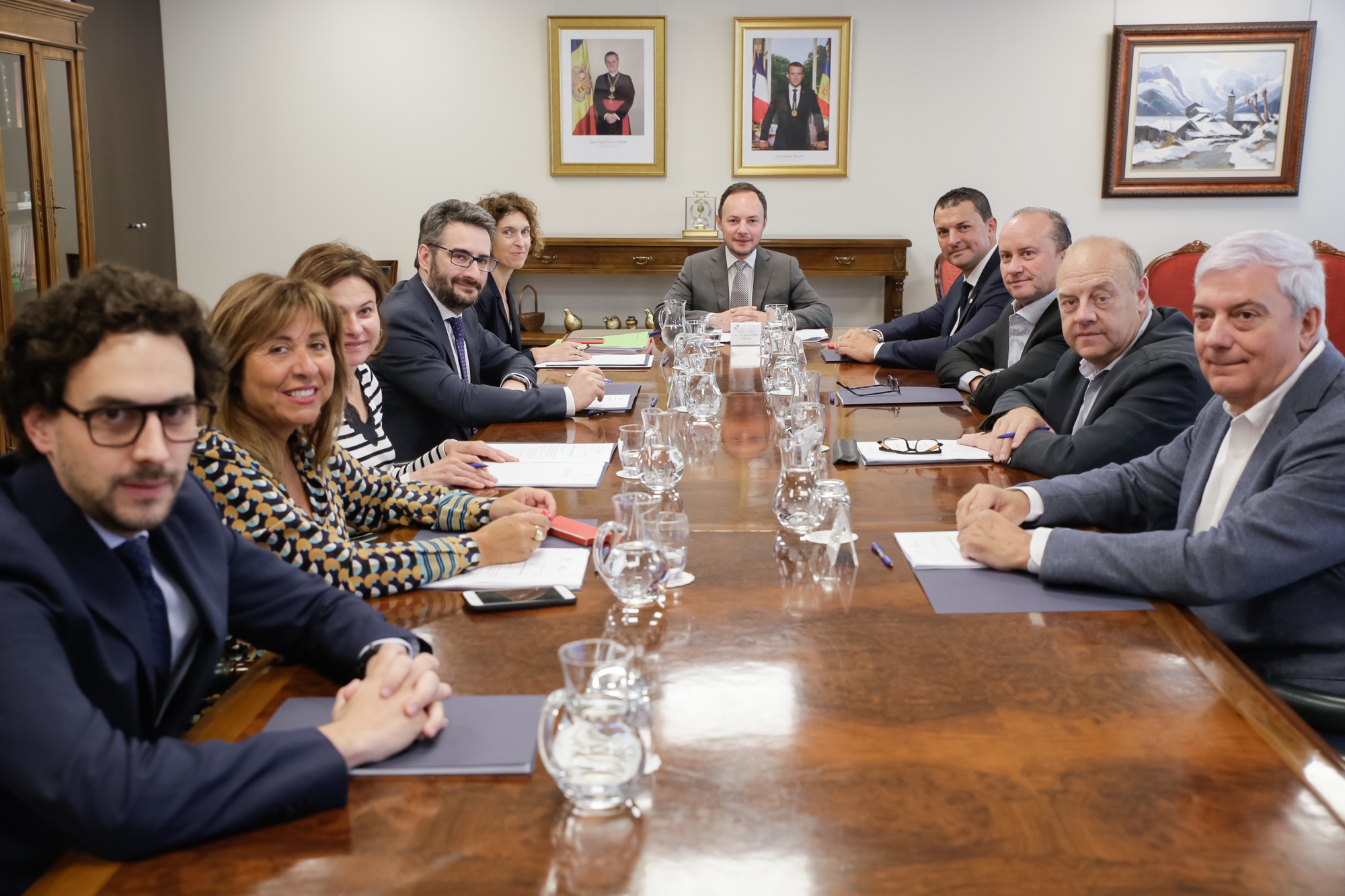 El patronat de la Fundació de Cimera Iberoamericana Andorra 2020 celebra la seva primera reunió