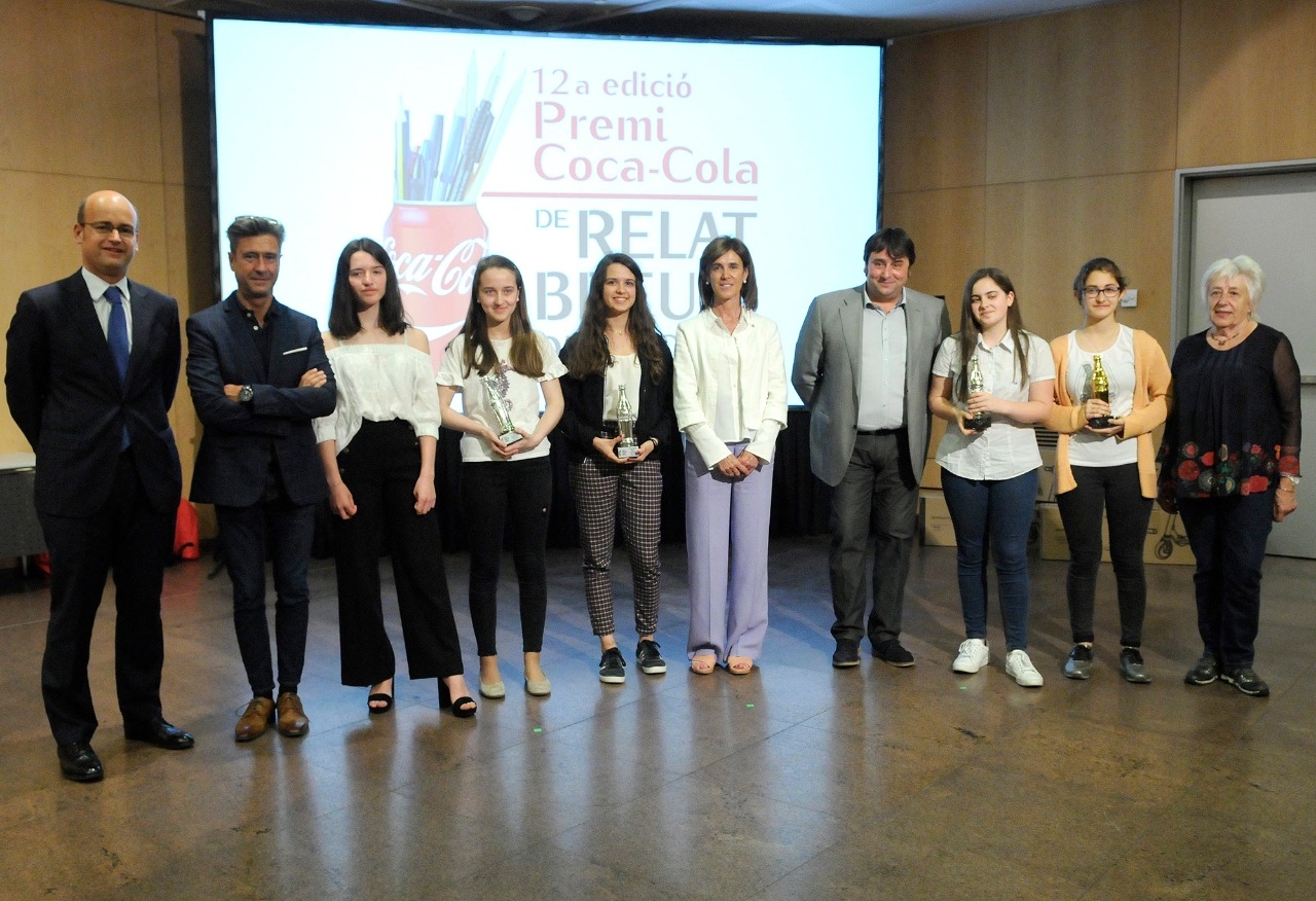 Es lliuren els premis de la 12ena edició del Premi Coca-Cola de relat breu d’Andorra