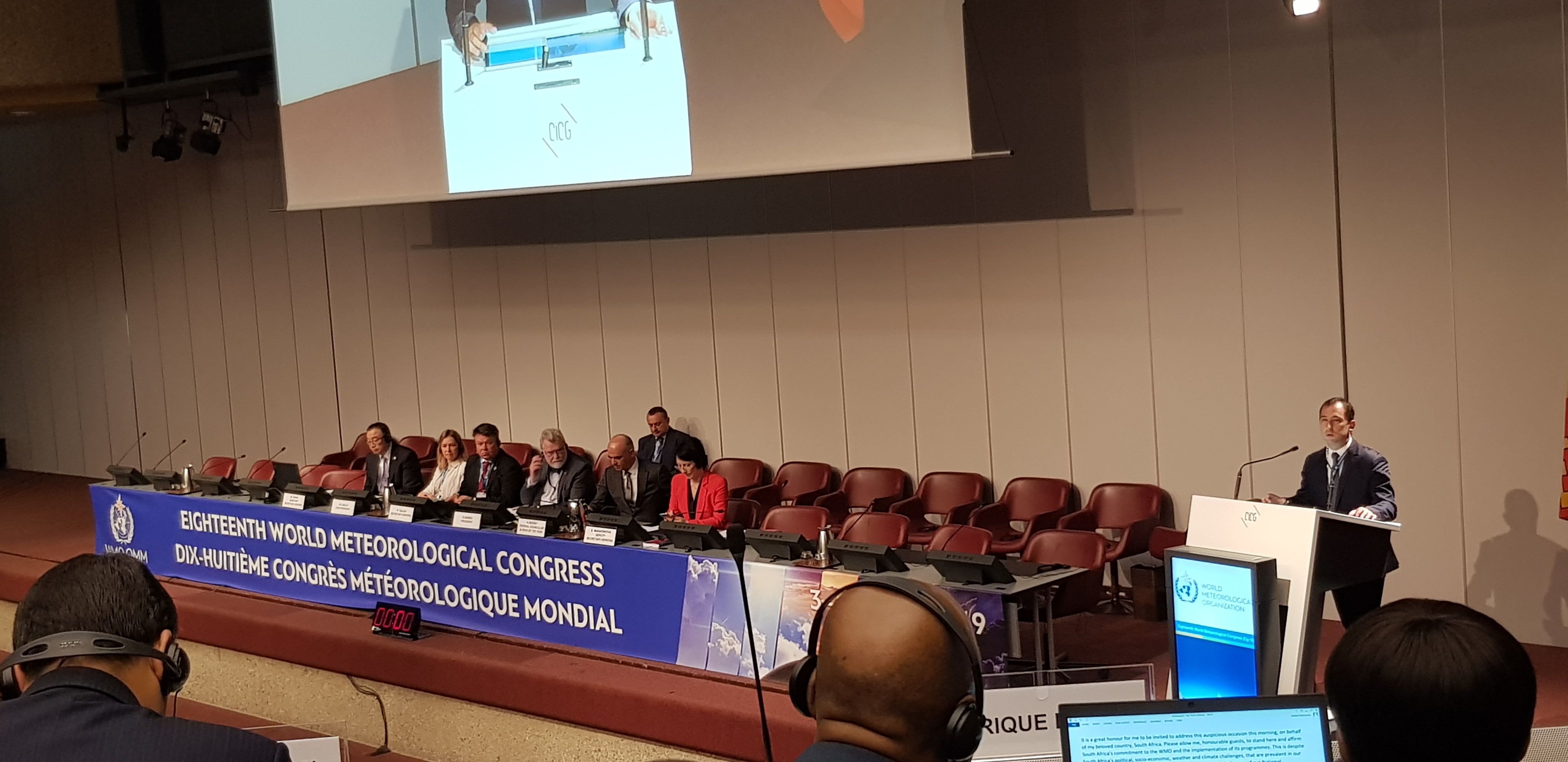 El servei meteorològic d’Andorra es presenta davant dels seus homòlegs a l’Organització Meteorològica Mundial