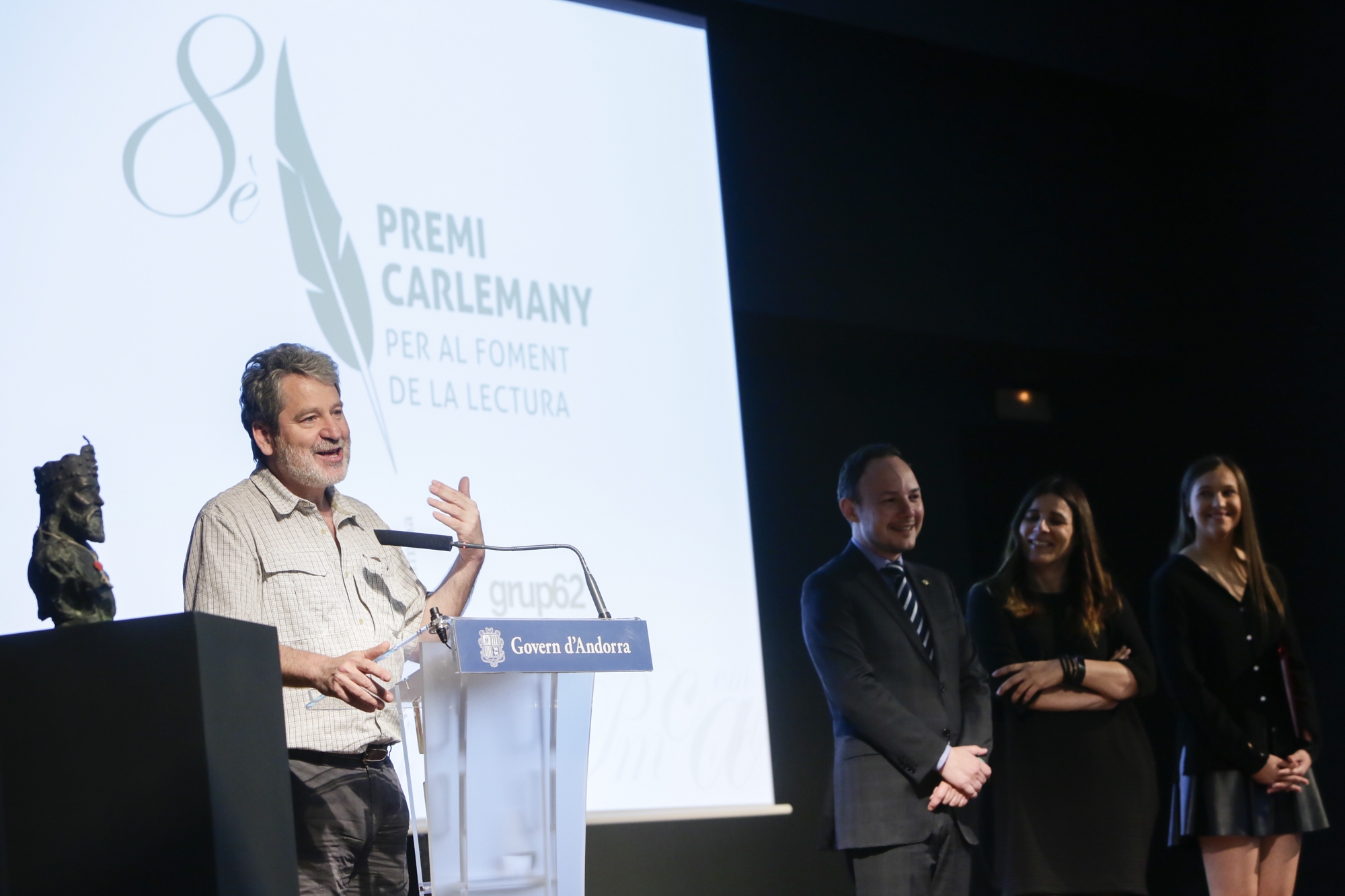 Espot posa en valor el Premi Carlemany com un guardó que té presents uns mèrits que siguin positius per als lectors joves
