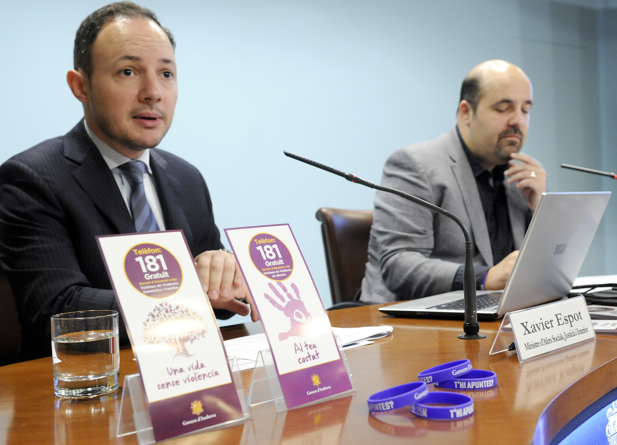 El Govern i el Morabanc Andorra renoven la col•laboració amb la campanya “Mai Por 25N” de lluita contra la violència envers les dones