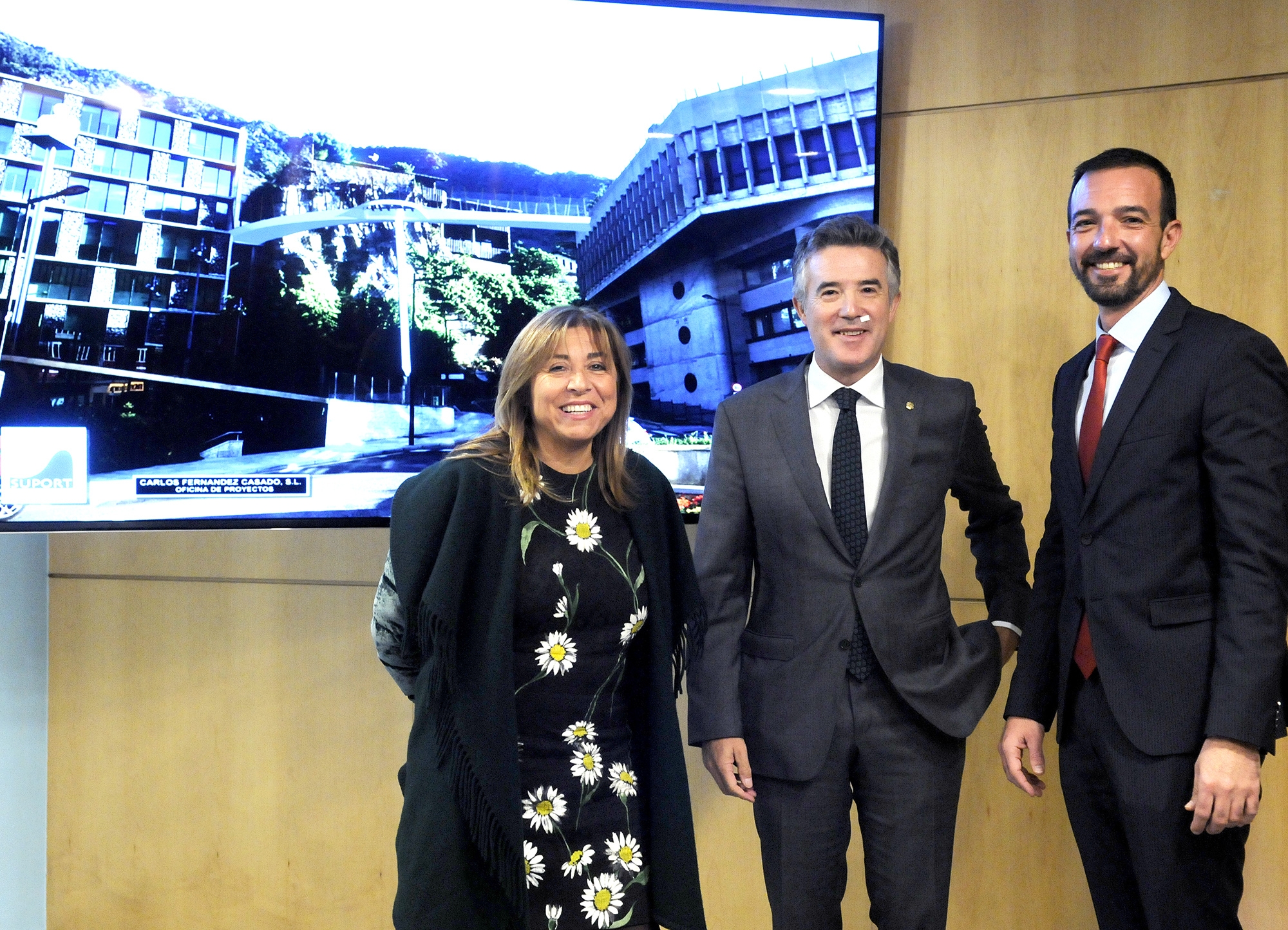 La passarel·la entre la plaça del Poble i el carrer de la Vall serà una realitat el proper estiu