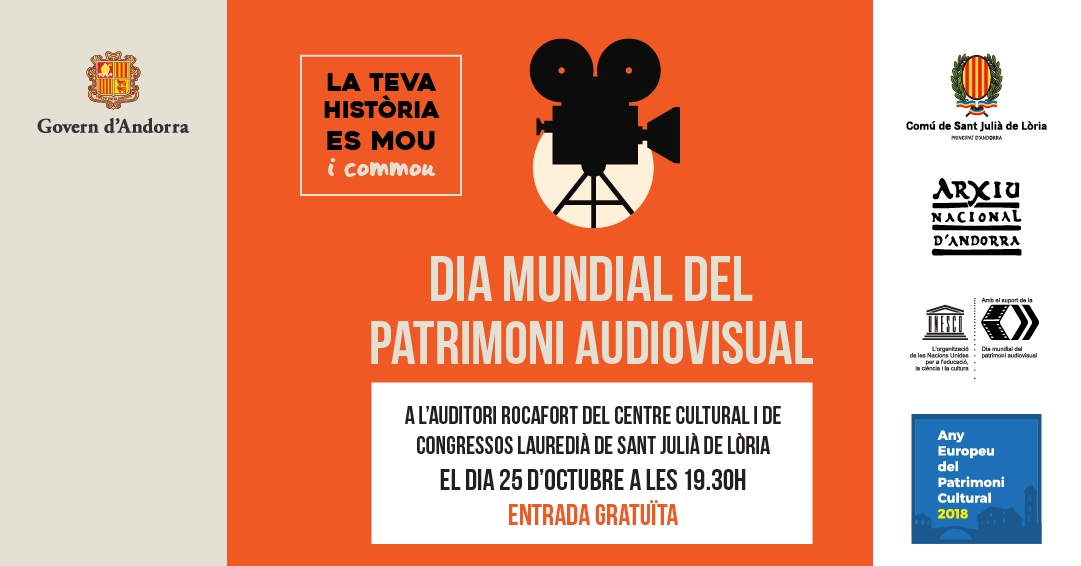 Andorra se suma a la celebració del Dia mundial del patrimoni audiovisual de la UNESCO