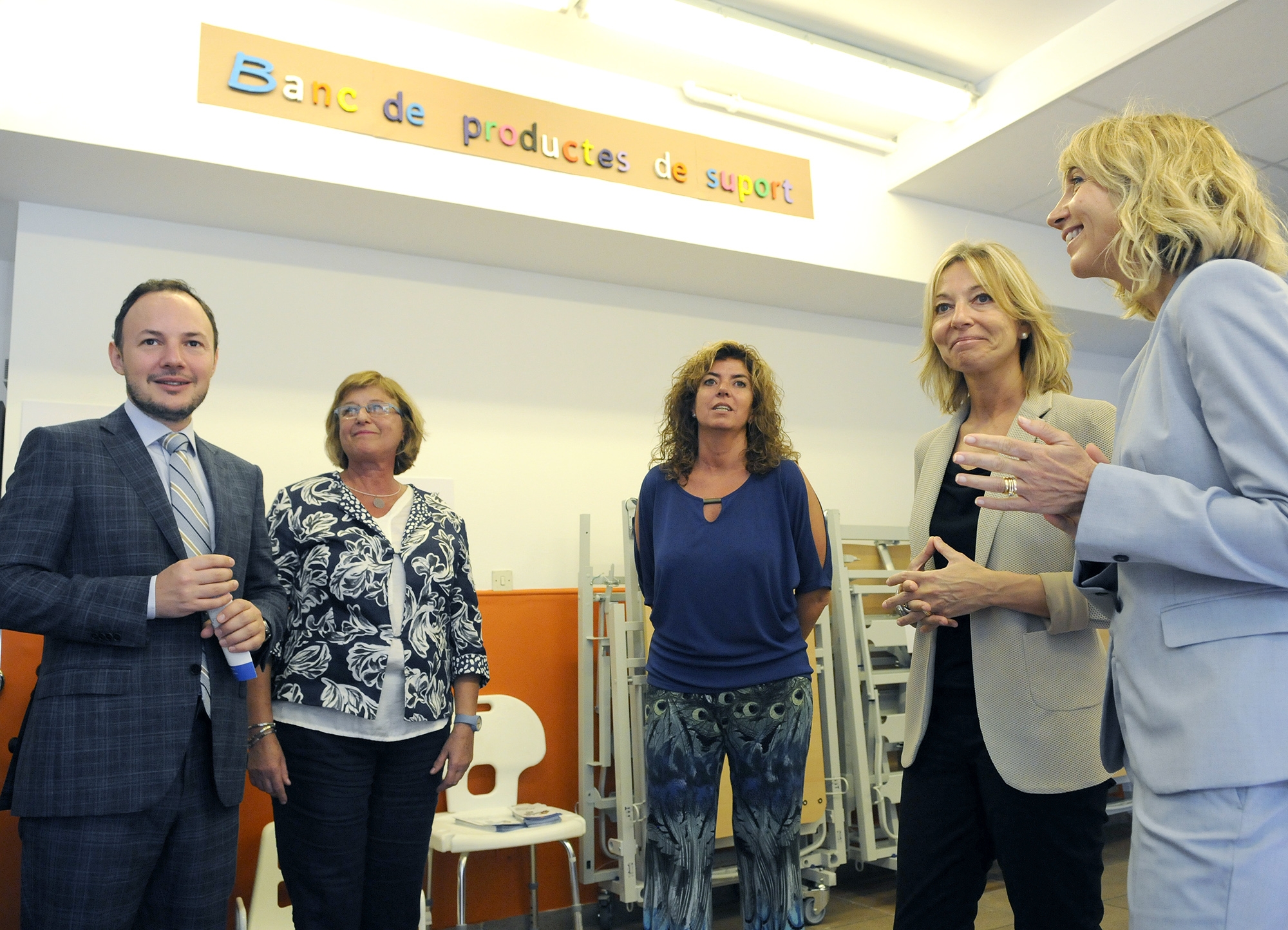 El banc de productes de suport es posa en marxa per donar servei a les persones amb dependència que ho requereixin