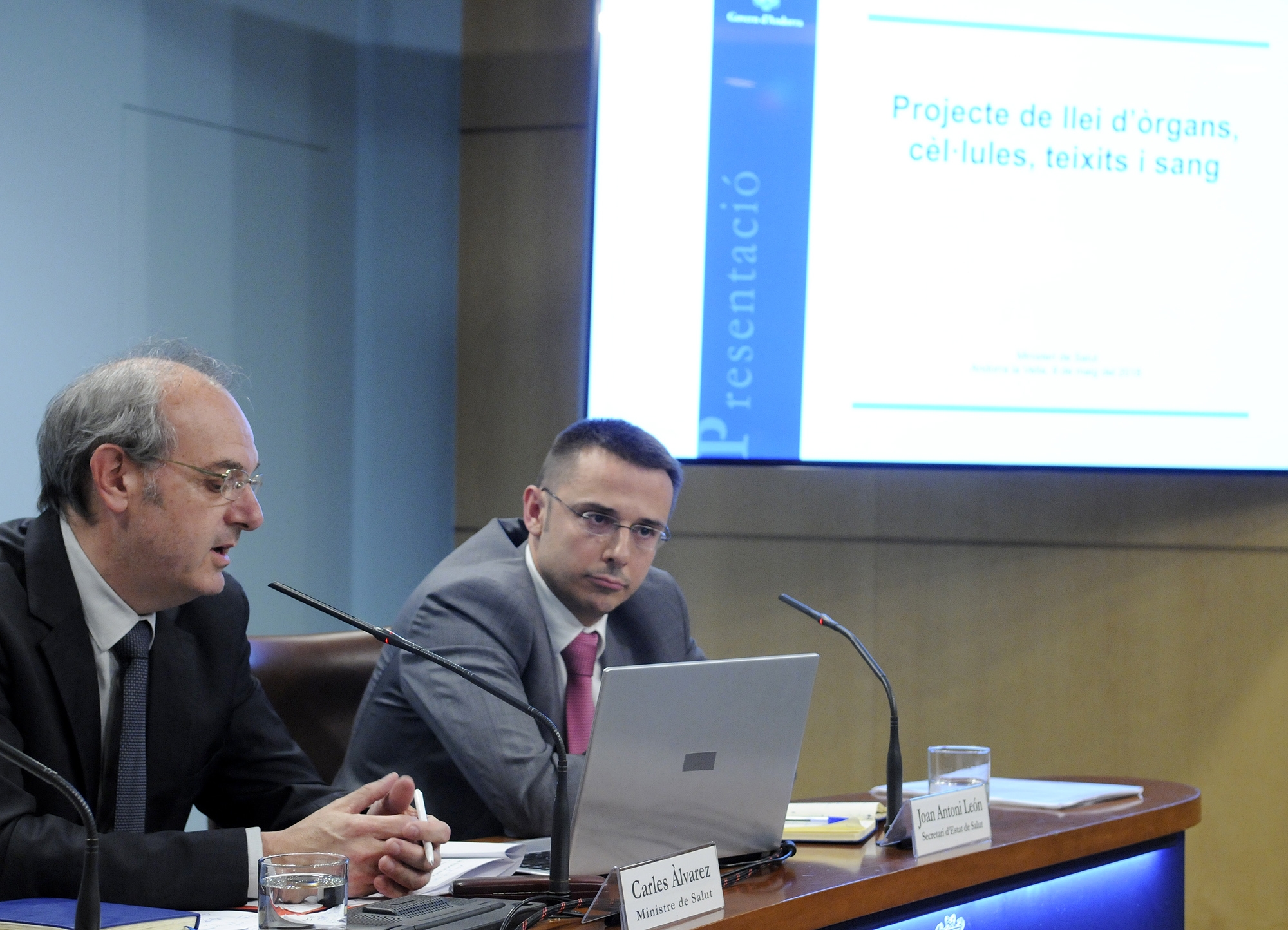 El projecte de llei d'òrgans, cèl·lules, teixits i sang permetrà la donació i regularà les normes de qualitat i seguretat