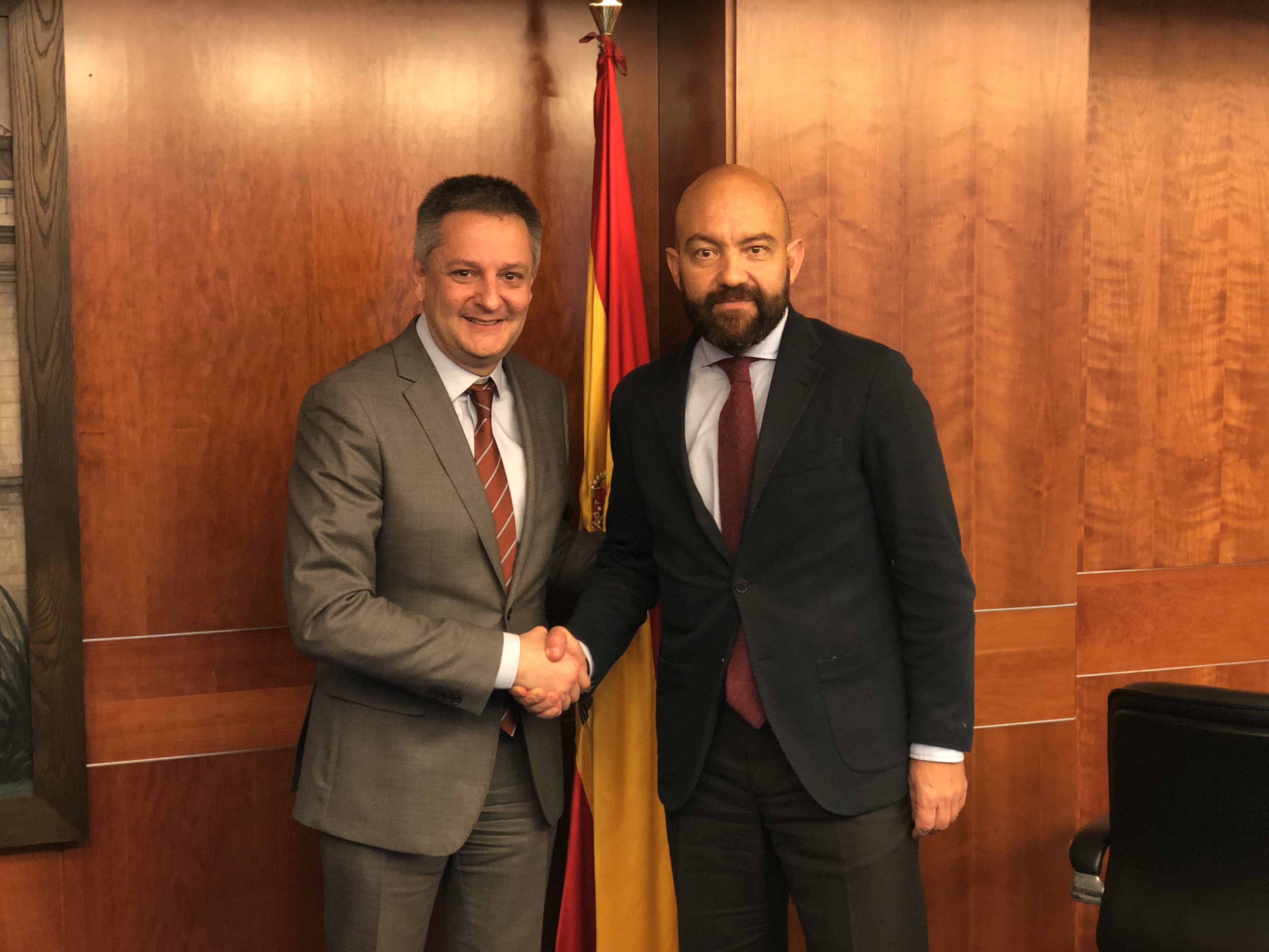 Saboya es reuneix amb el president d’Aena