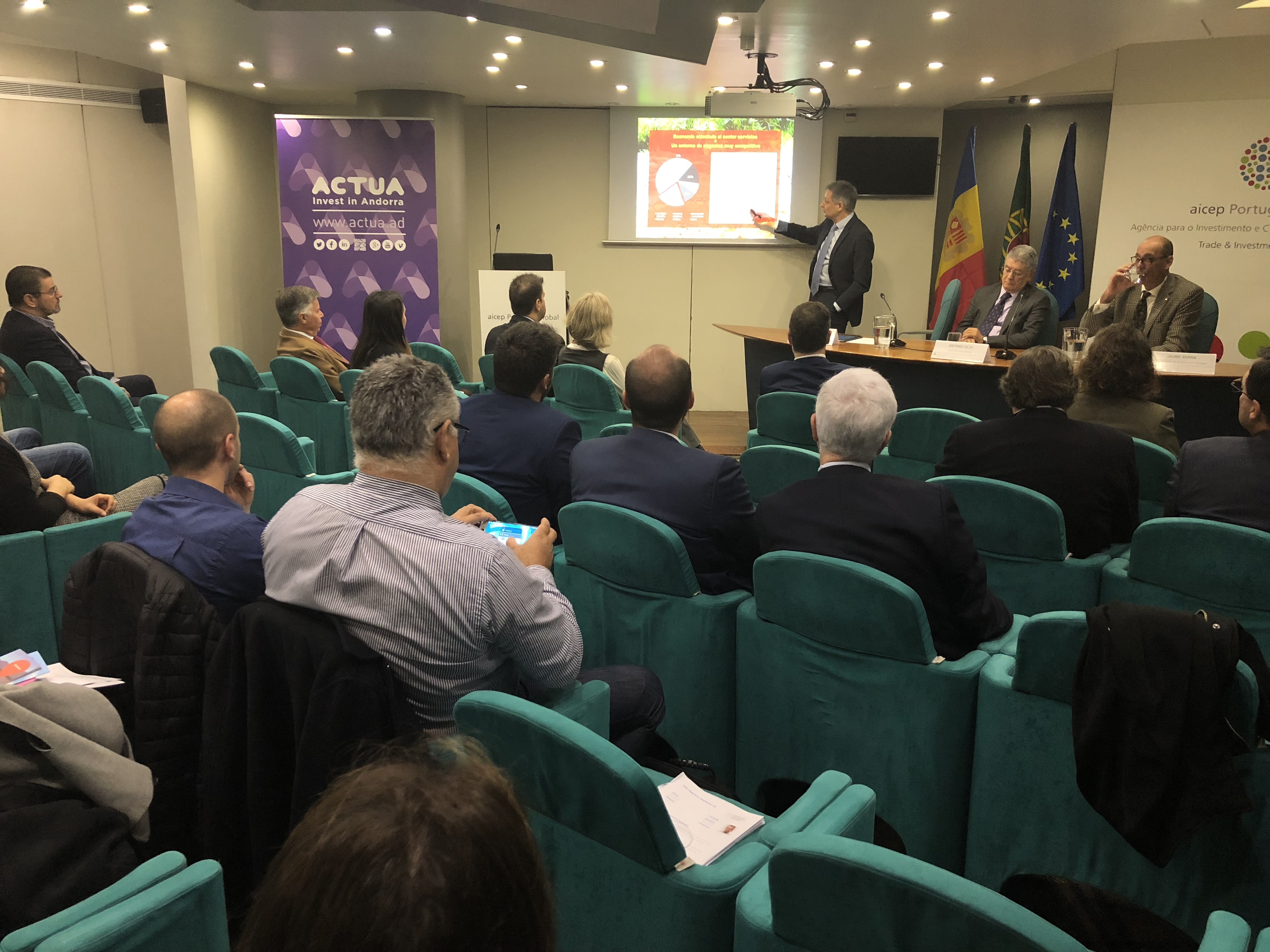 La missió econòmica Portugal-Andorra es tanca amb una quarantena de nous contactes empresarials