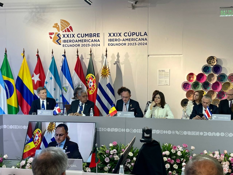 Espot fa una crida a la cooperació i el diàleg per superar els reptes actuals i construir un futur pròsper per a la regió iberoamericana