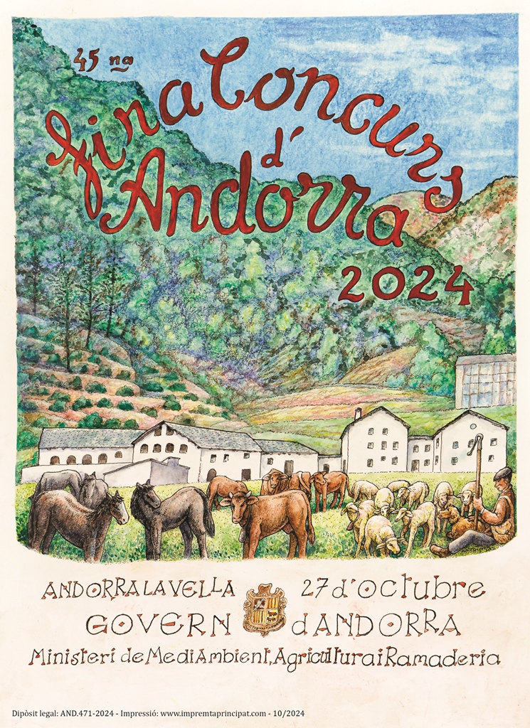 No et perdis la celebració de la 45a Fira Concurs de Bestiar d'Andorra