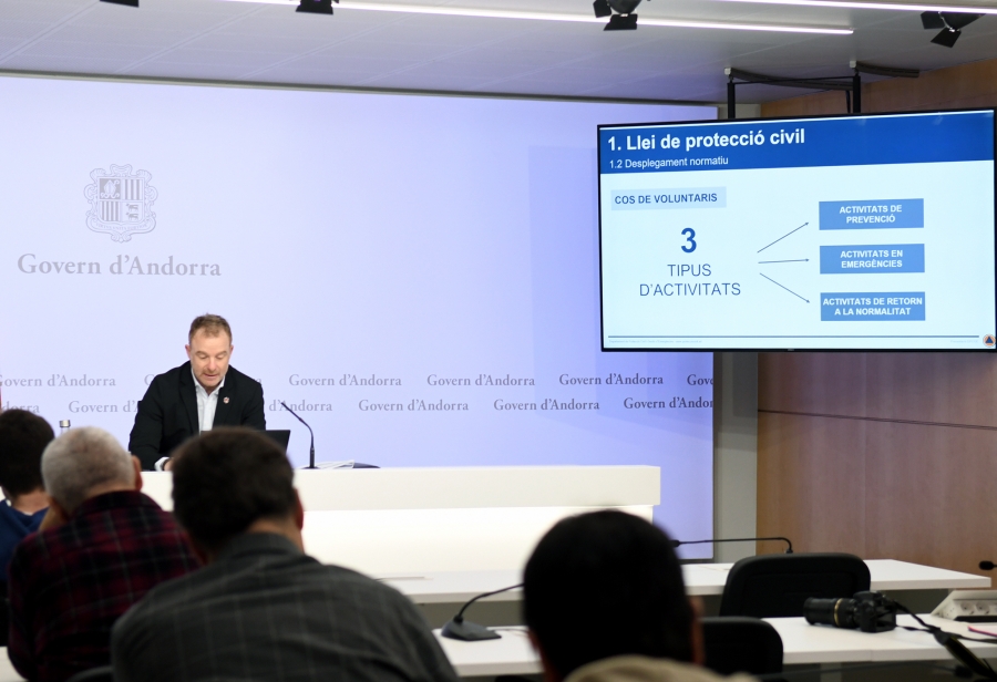 Protecció Civil tanca el 2024 amb la creació del Cos de Voluntaris